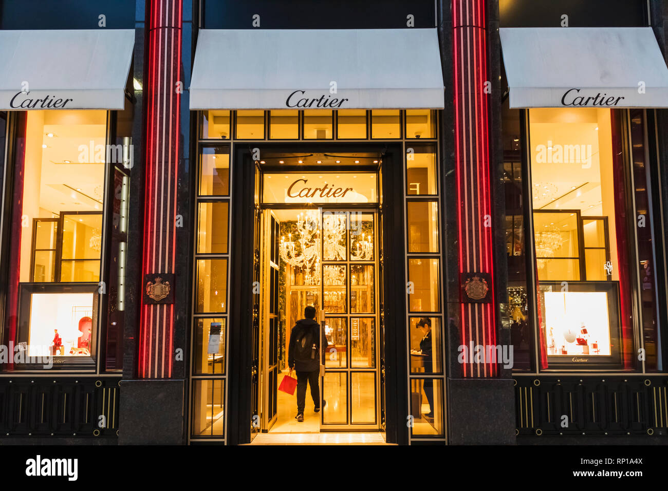 Japan, Honshu, Tokyo, Ginza, Cartier Store Stock Photo - Alamy