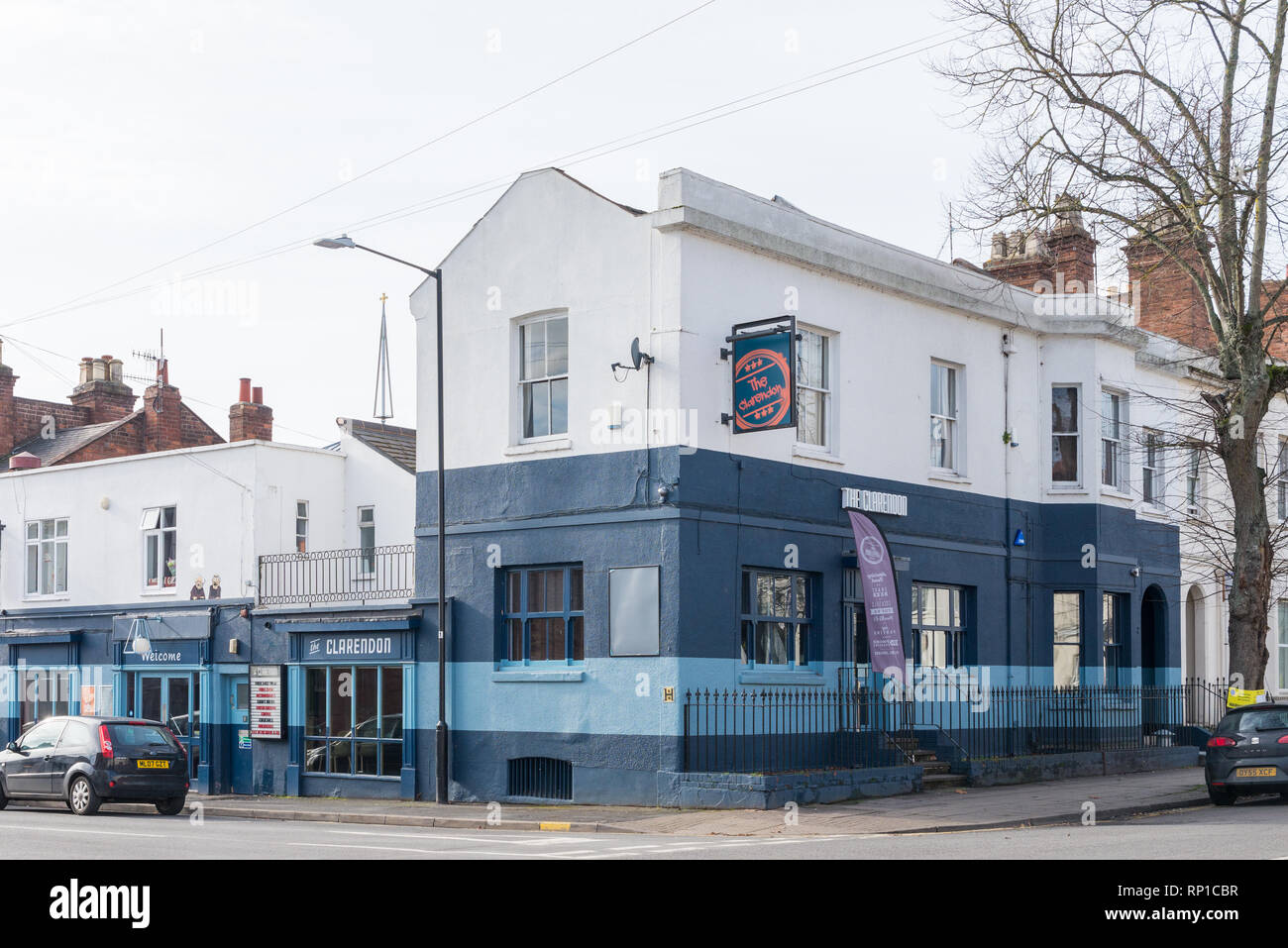 The Clarendon pub and bar in Clarendon Avenue, Leamington Spa