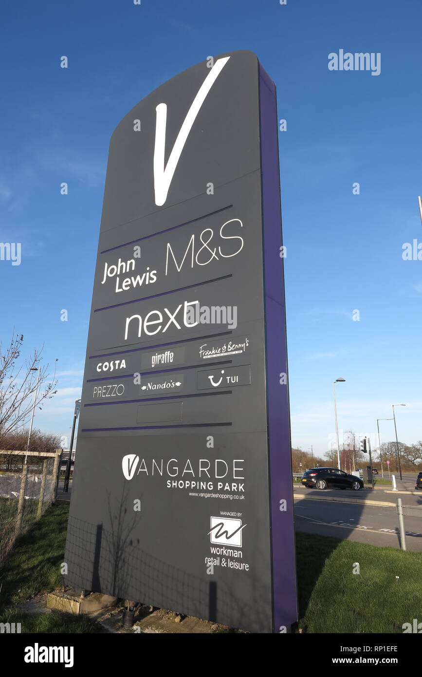 Vangarde Shopping Park, York Stock Photo Alamy