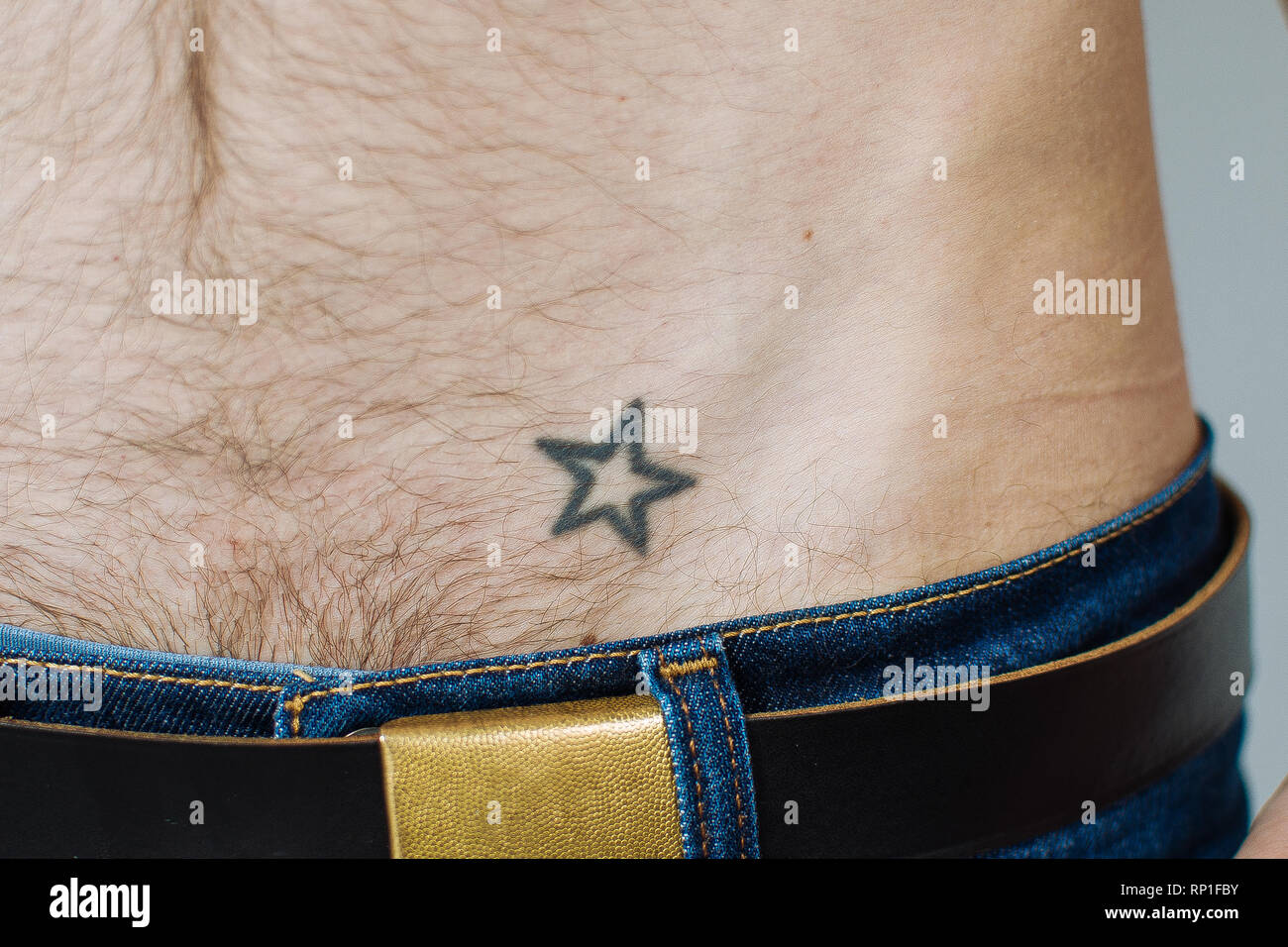 nautical star hip tattoo