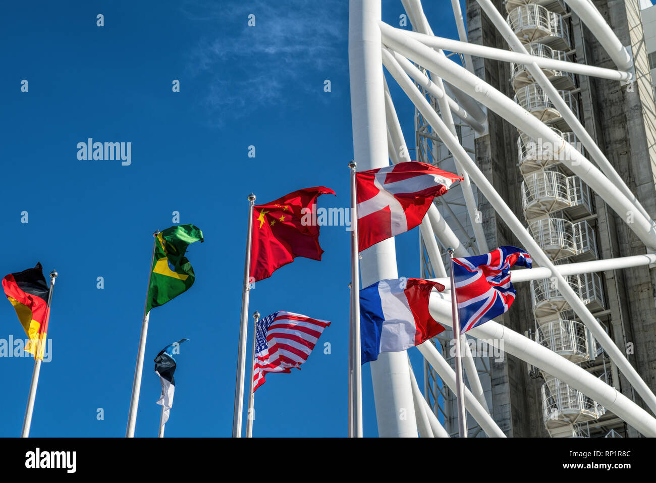 Flags of different countries hi-res stock photography and images - Alamy