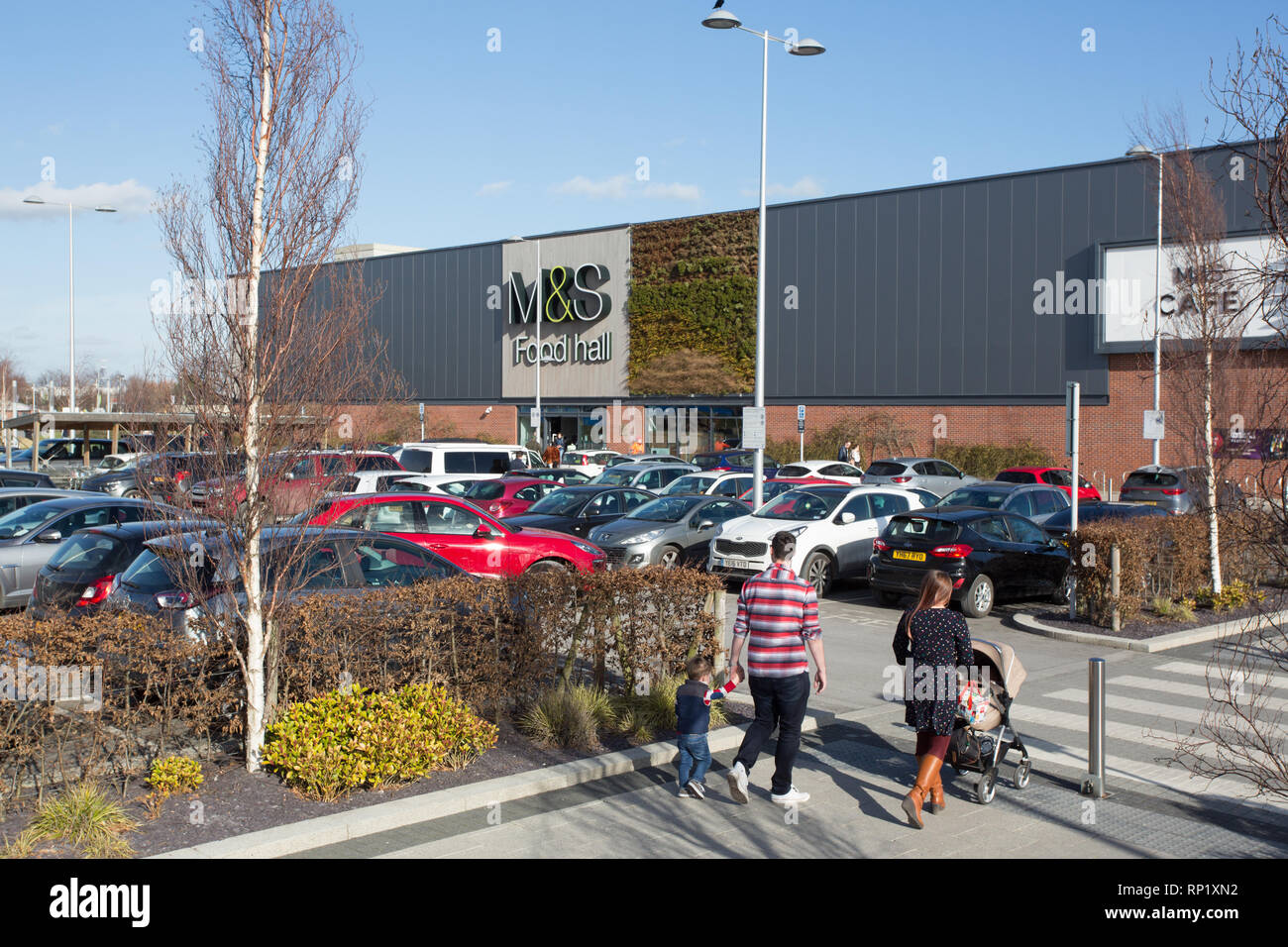 Vangarde Shopping Park, York Stock Photo Alamy