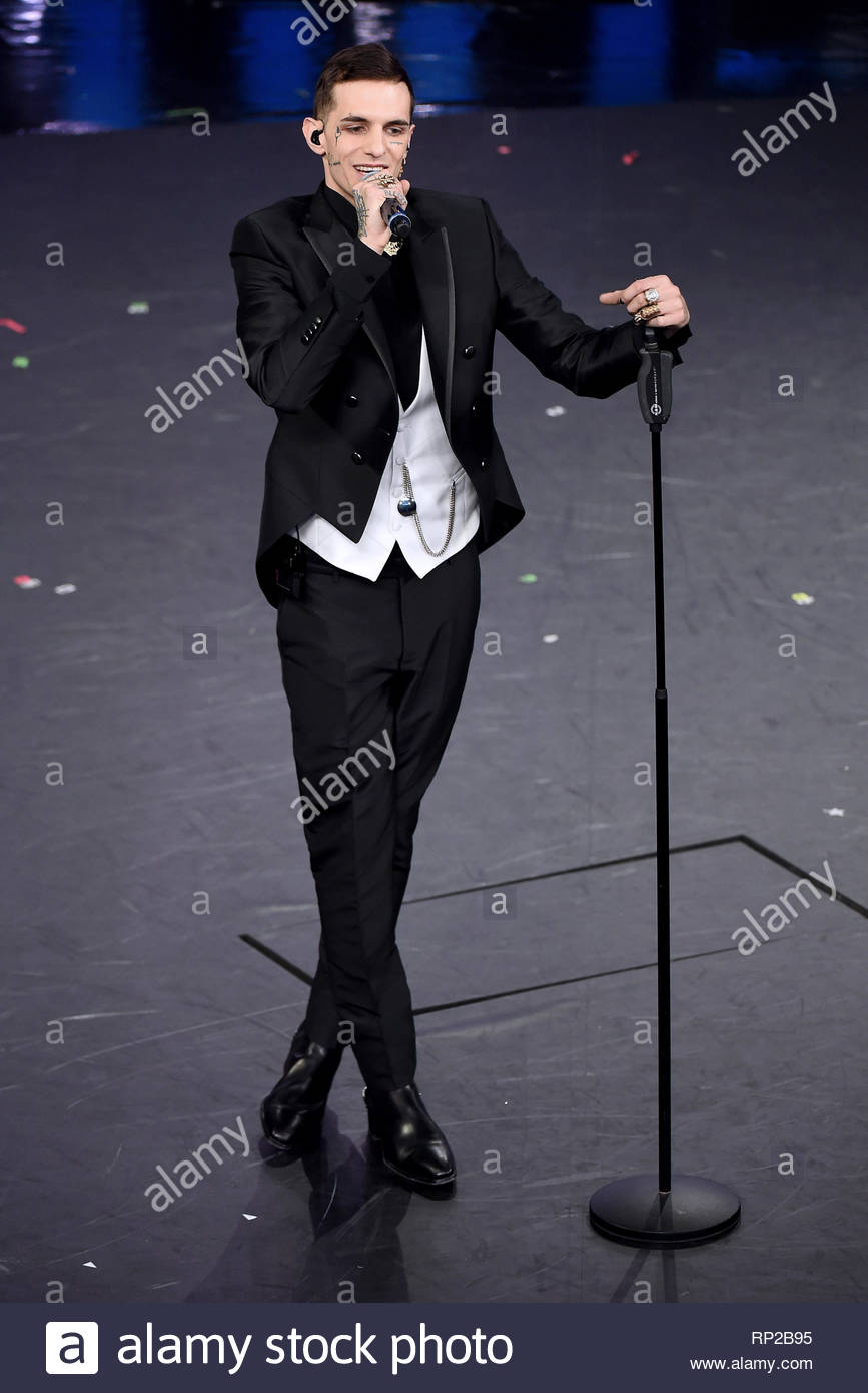 Achille Lauro High Resolution Stock Photography And Images Alamy