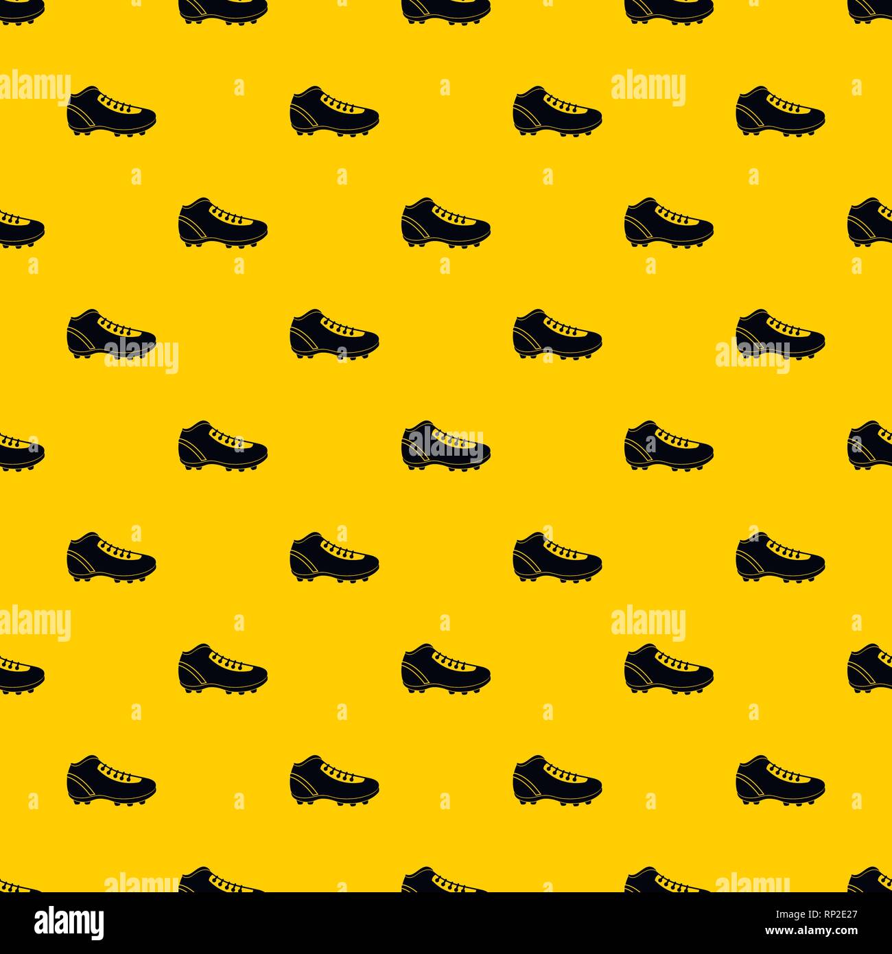 Baseball cleat pattern vector Stock Vector