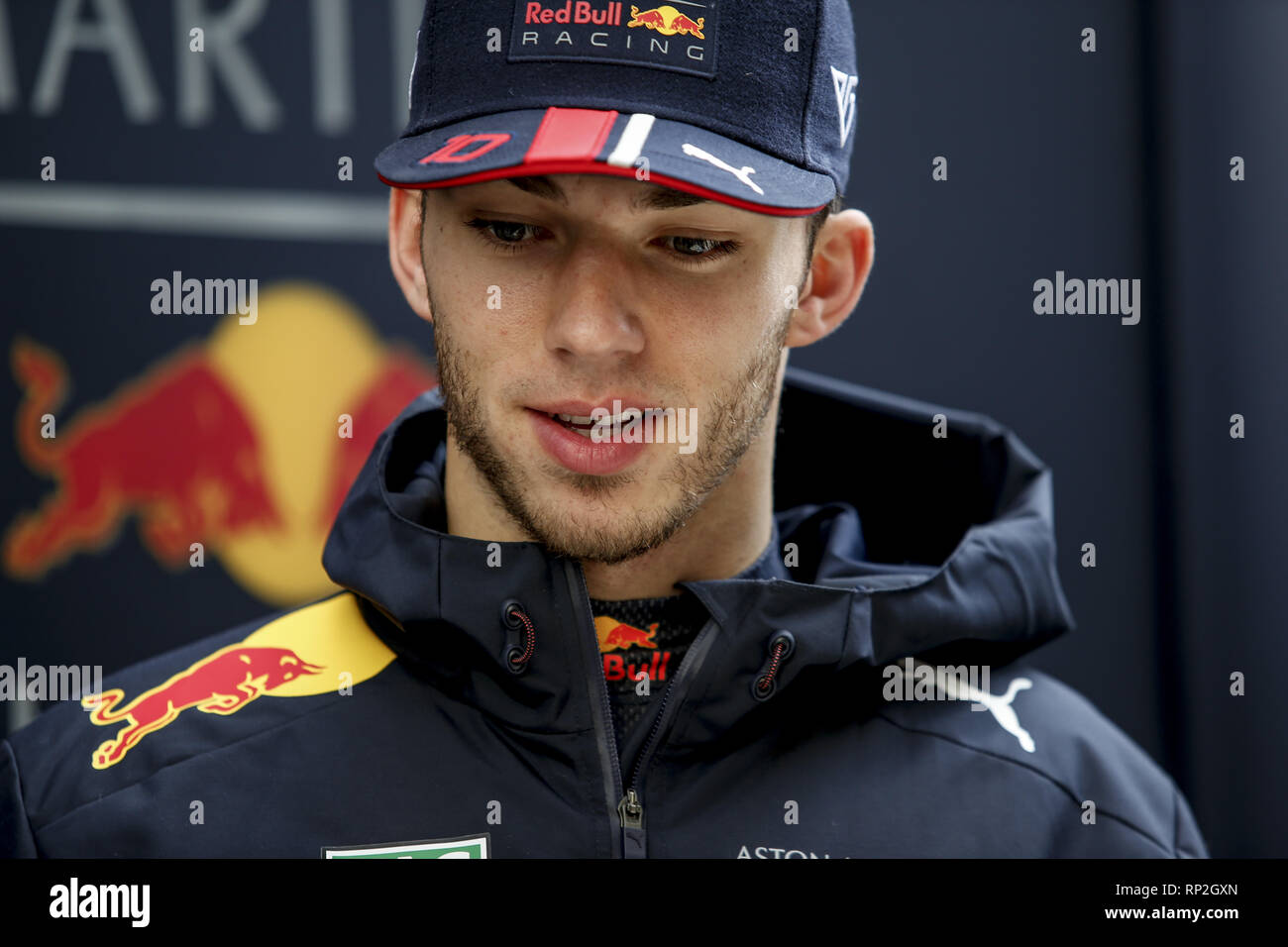 Motorsports: FIA Formula One World Championship 2019, Test in Barcelona, ,  #10 Pierre Gasly (FRA Red Bull Racing Stock Photo - Alamy