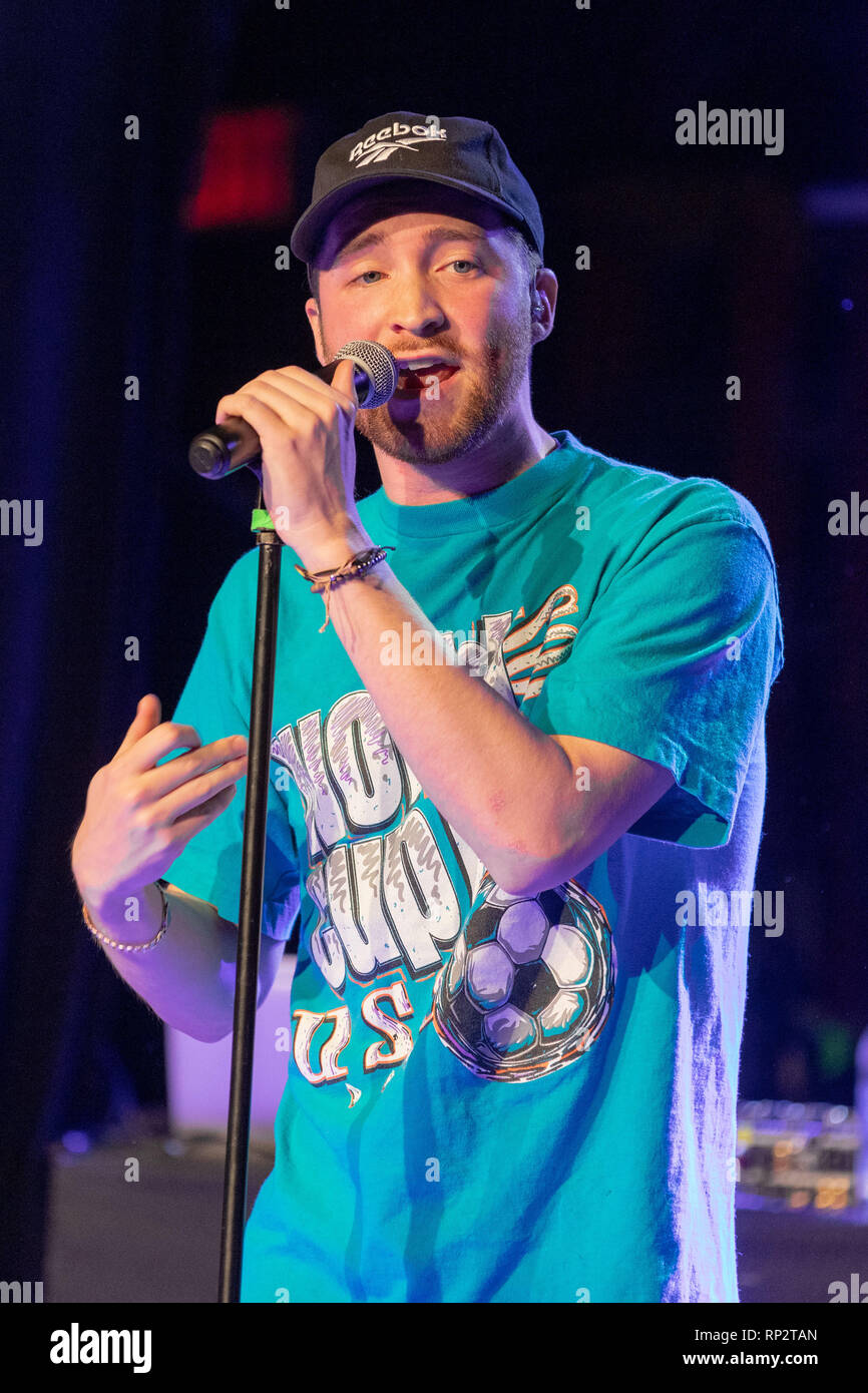 Madison Wisconsin Usa 19th Feb 2019 Singer Kid Quill Mitchell Quilleon Brown At The Majestic Theater In Madison Wisconsin Credit Daniel Deslover Zuma Wire Alamy Live News Stock Photo Alamy