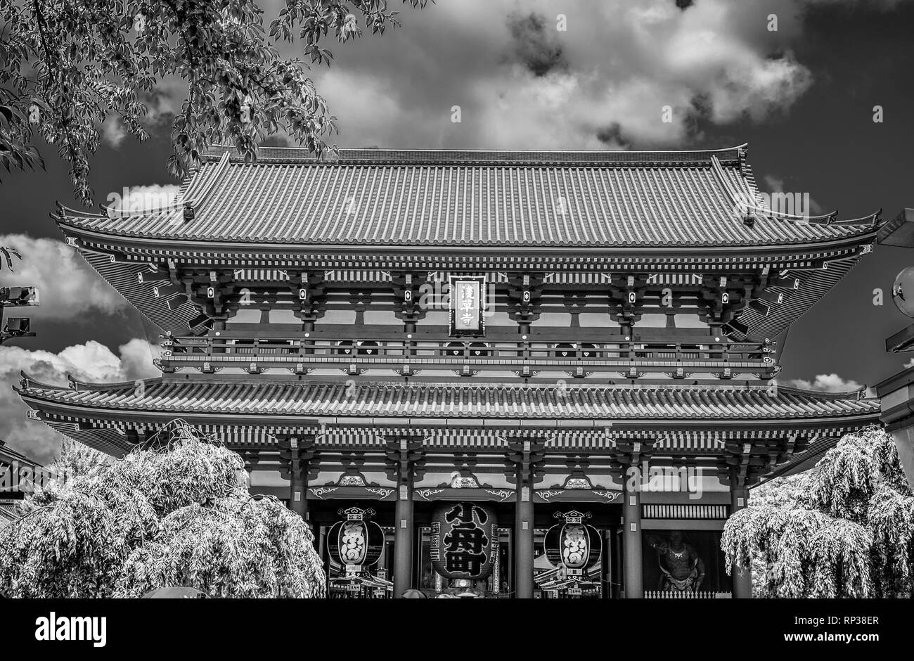 Sensoji Temple also called Asakusa Temple in Tokyo Stock Photo Alamy