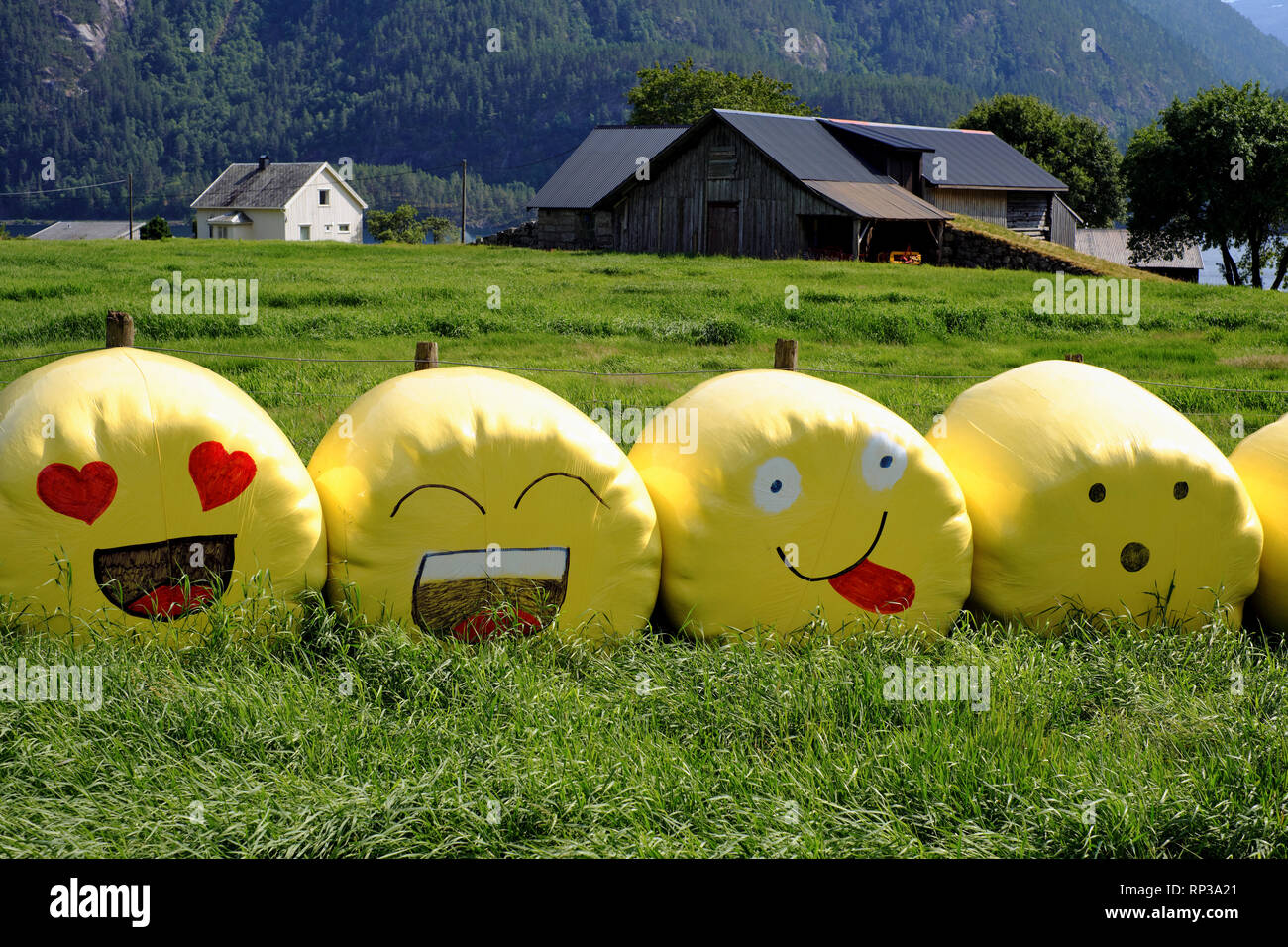 Hay bale emoji hires stock photography and images Alamy