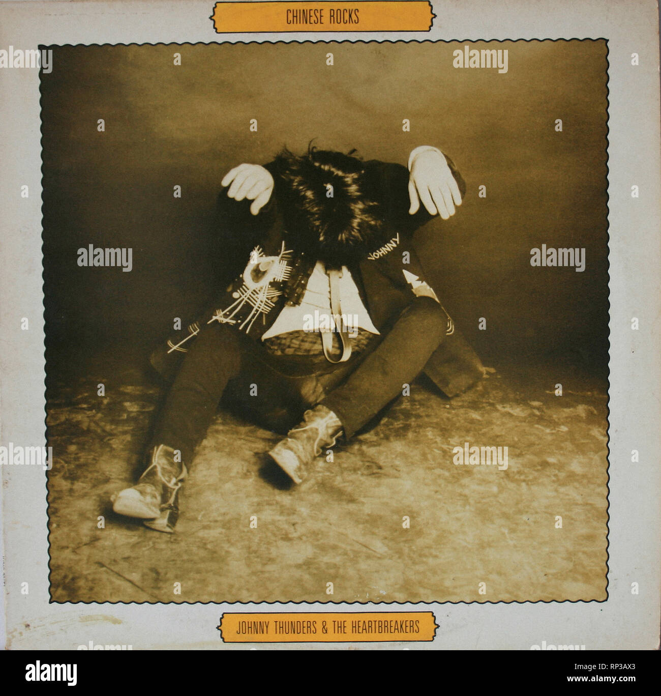Johnny Thunders - Chinese Rocks Stock Photo