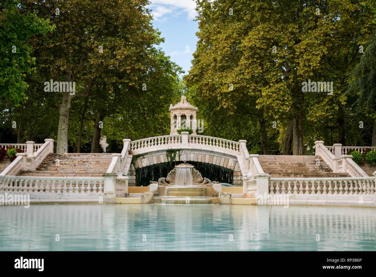 Fountain in the public Parc Darcy in Dijon (France) on a sunny day in summer Stock Photo Alamy Fountain in the public Parc Darcy in Dijon (France) on a sunny day in summer Stock Photo Alamy