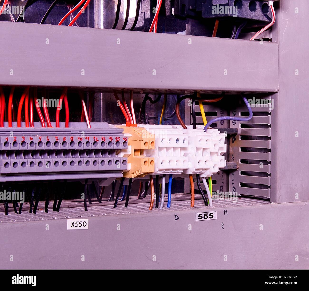 Wire Connector Terminal Block High Resolution Stock Photography and
