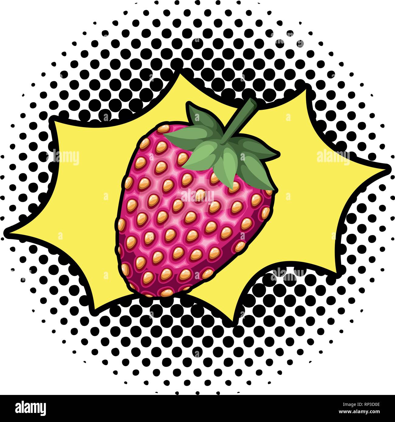 strawberry fruit isolated icon Stock Vector Image & Art - Alamy