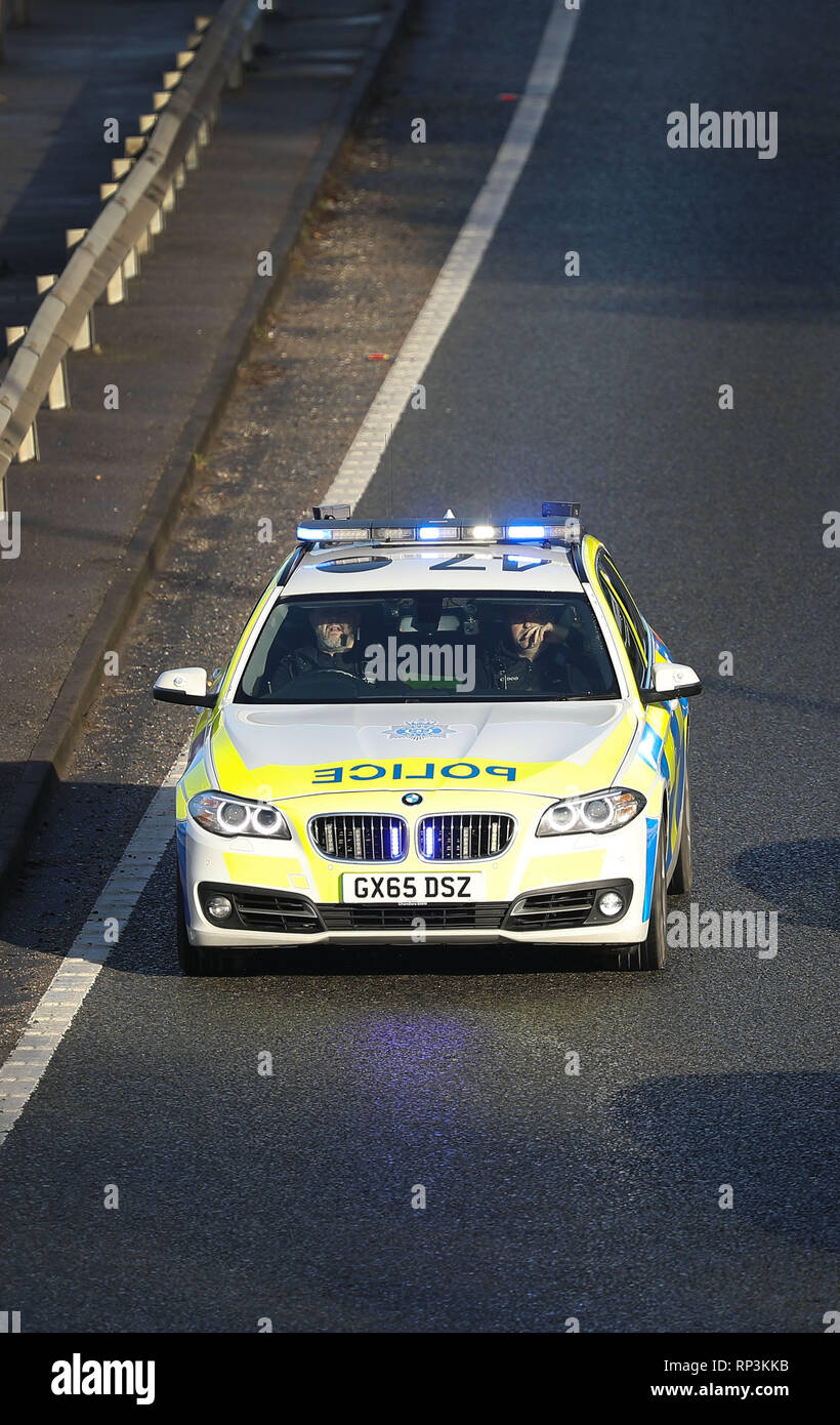 Police Car Lights Uk High Resolution Stock Photography and Images - Alamy