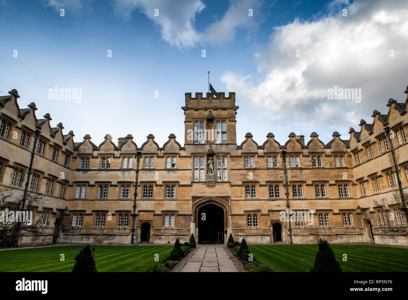 Oxford university quad hires stock photography and images Alamy
