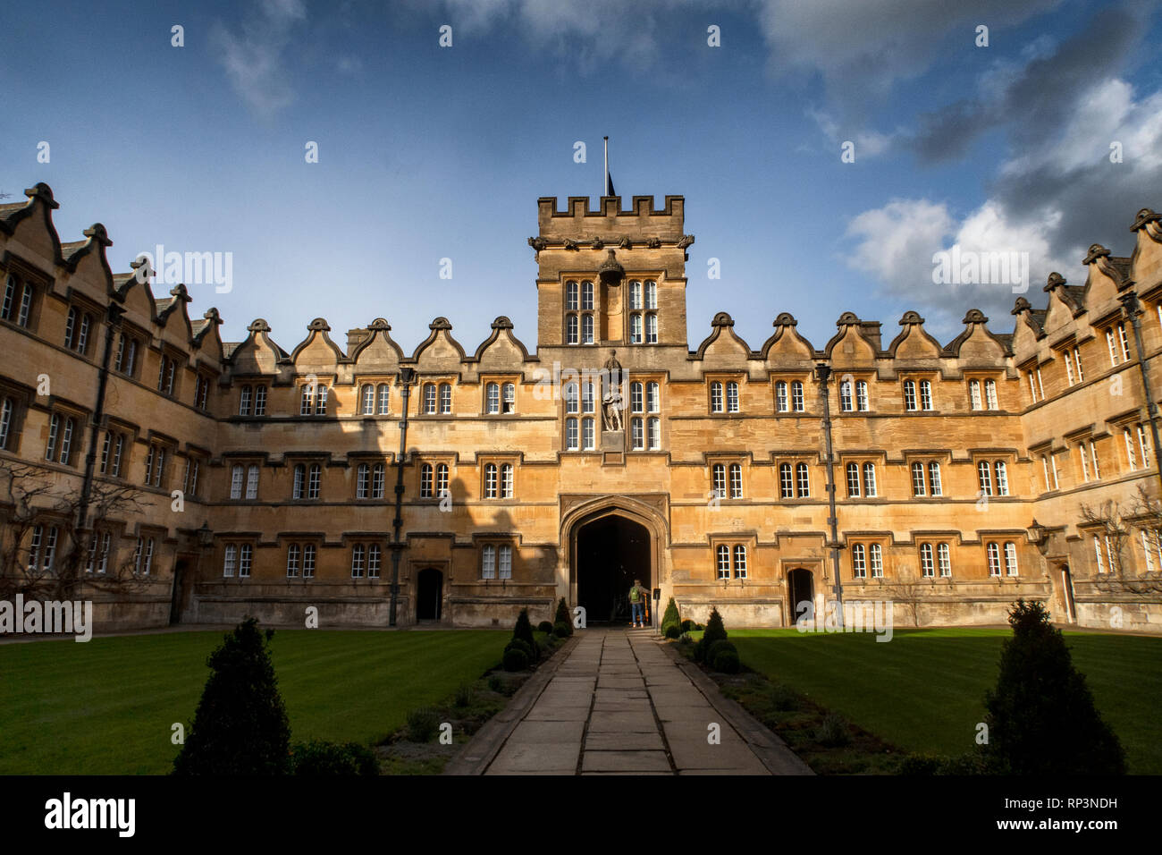 Oxford university quad hires stock photography and images Alamy