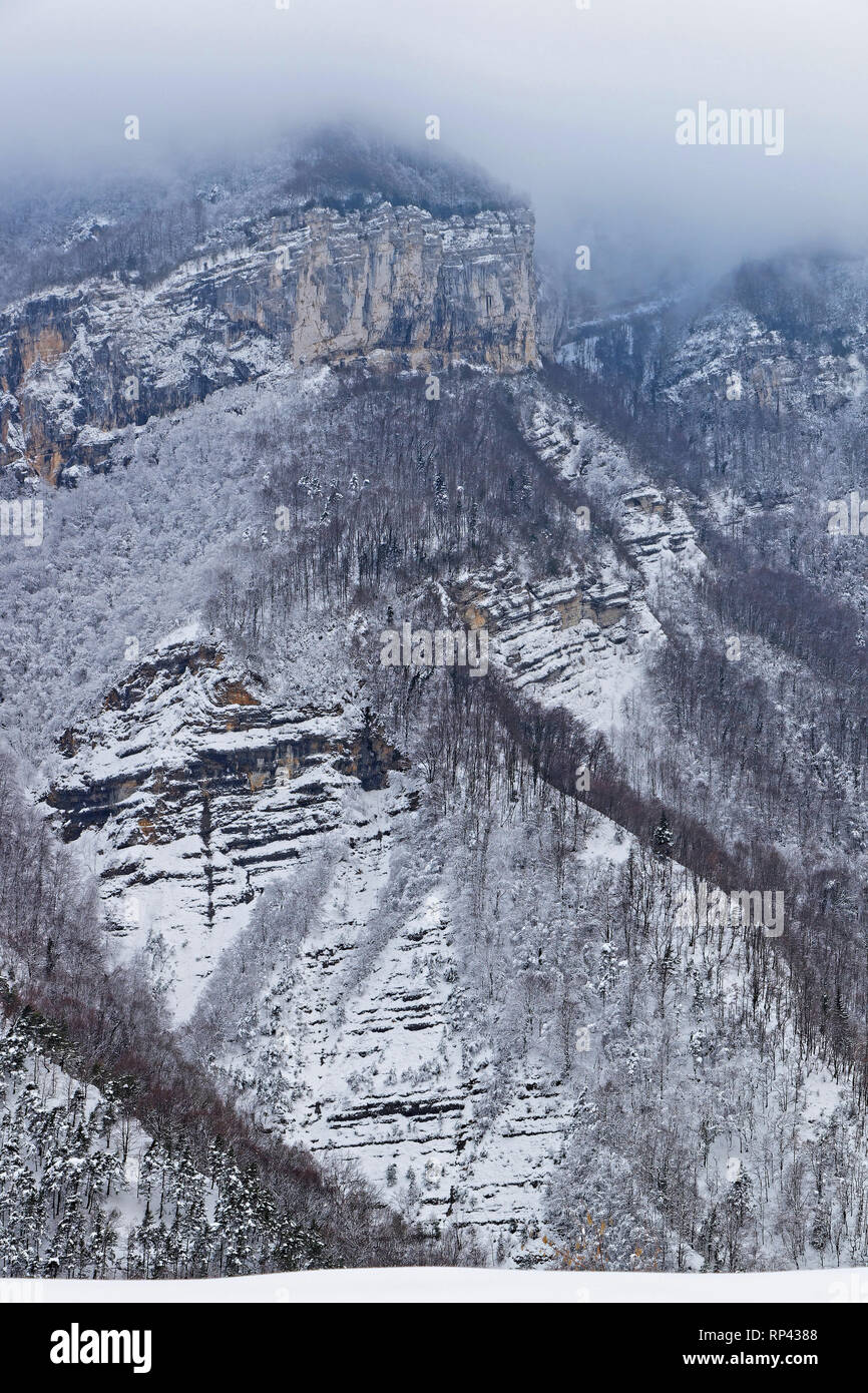 The Grands Goulets in Vercors, French Alps Stock Photo Alamy