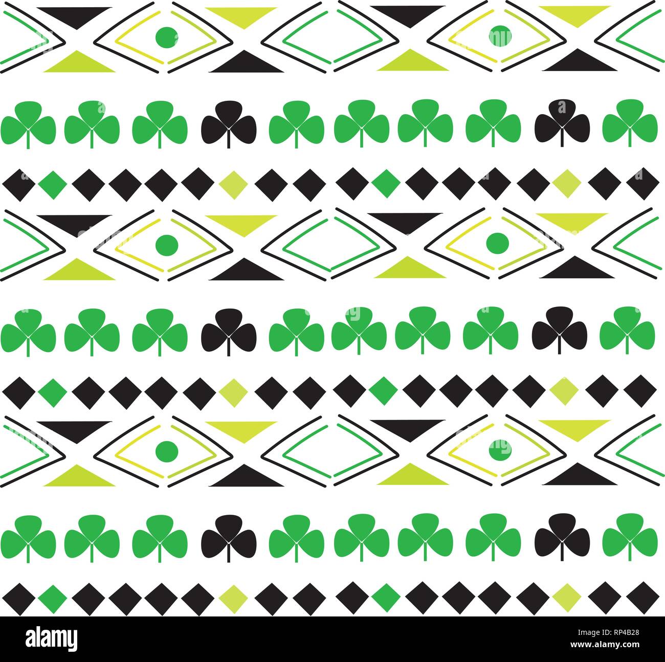 Seamless pattern in boho style Ethnic and tribal motifs Stock Vector ...