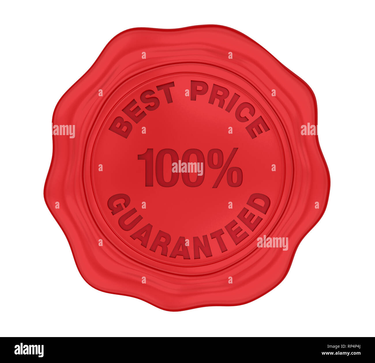 100% Best Price Guaranteed Wax Seal Isolated Stock Photo - Alamy