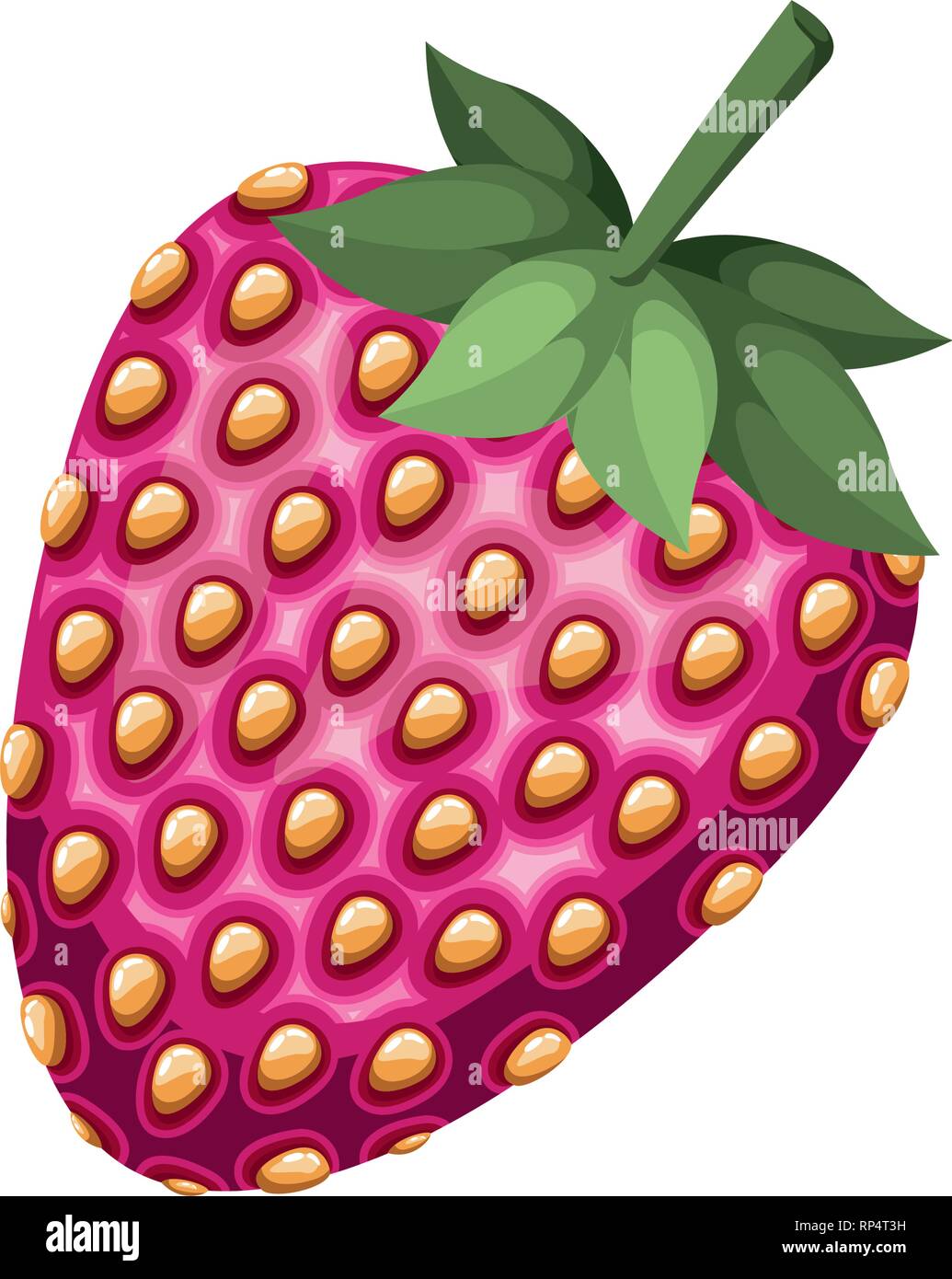 strawberry fruit isolated icon Stock Vector Image & Art - Alamy
