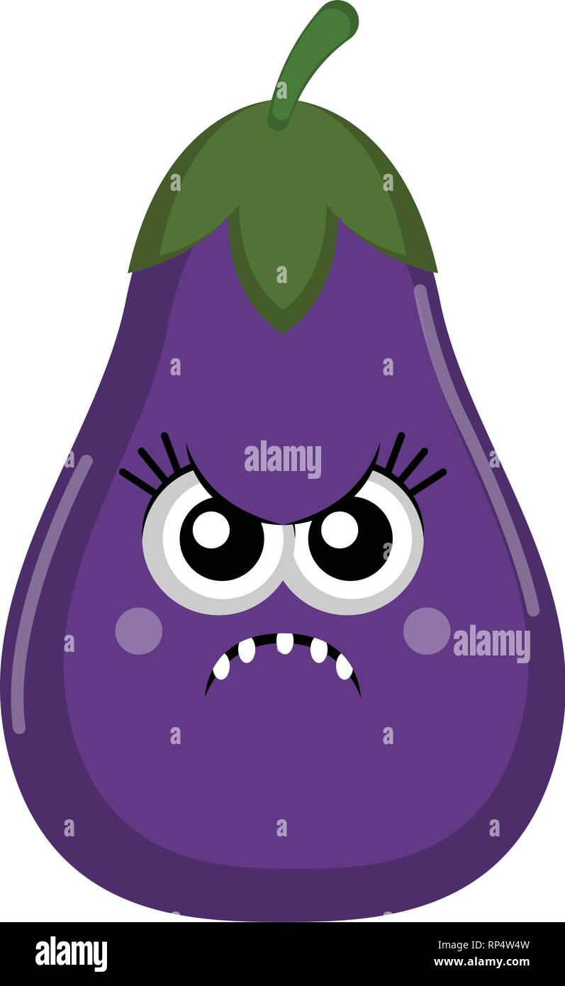 Isolated angry eggplant cartoon Stock Vector Image & Art - Alamy Isolated angry eggplant cartoon Stock Vector Image & Art - Alamy