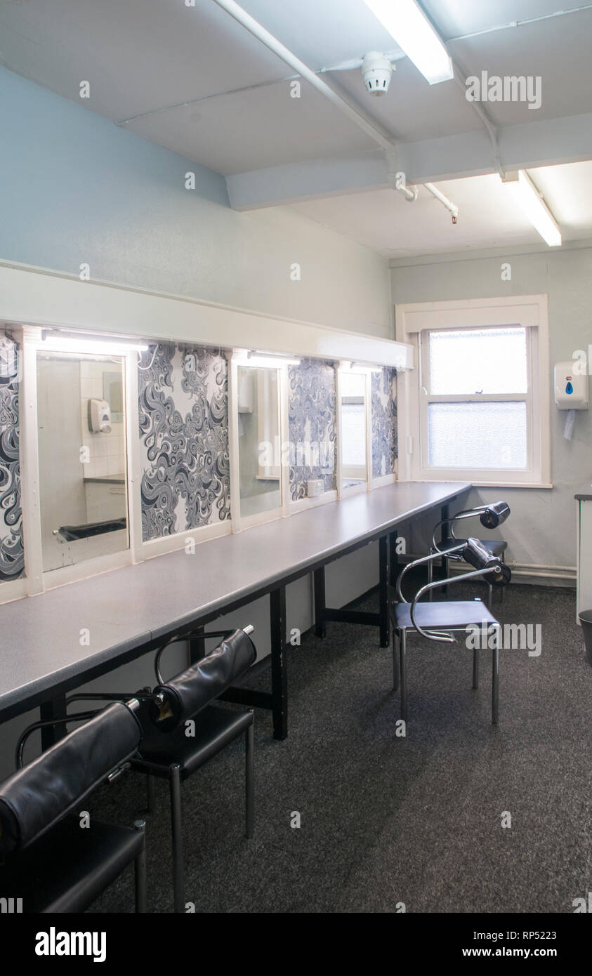 One of the 17 seventeen dressing rooms in the Opera House Winter