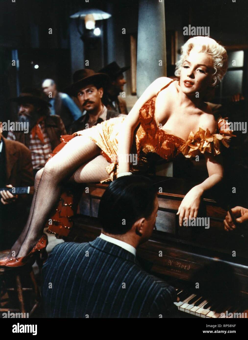 MARILYN MONROE, RIVER OF NO RETURN, 1954 Stock Photo