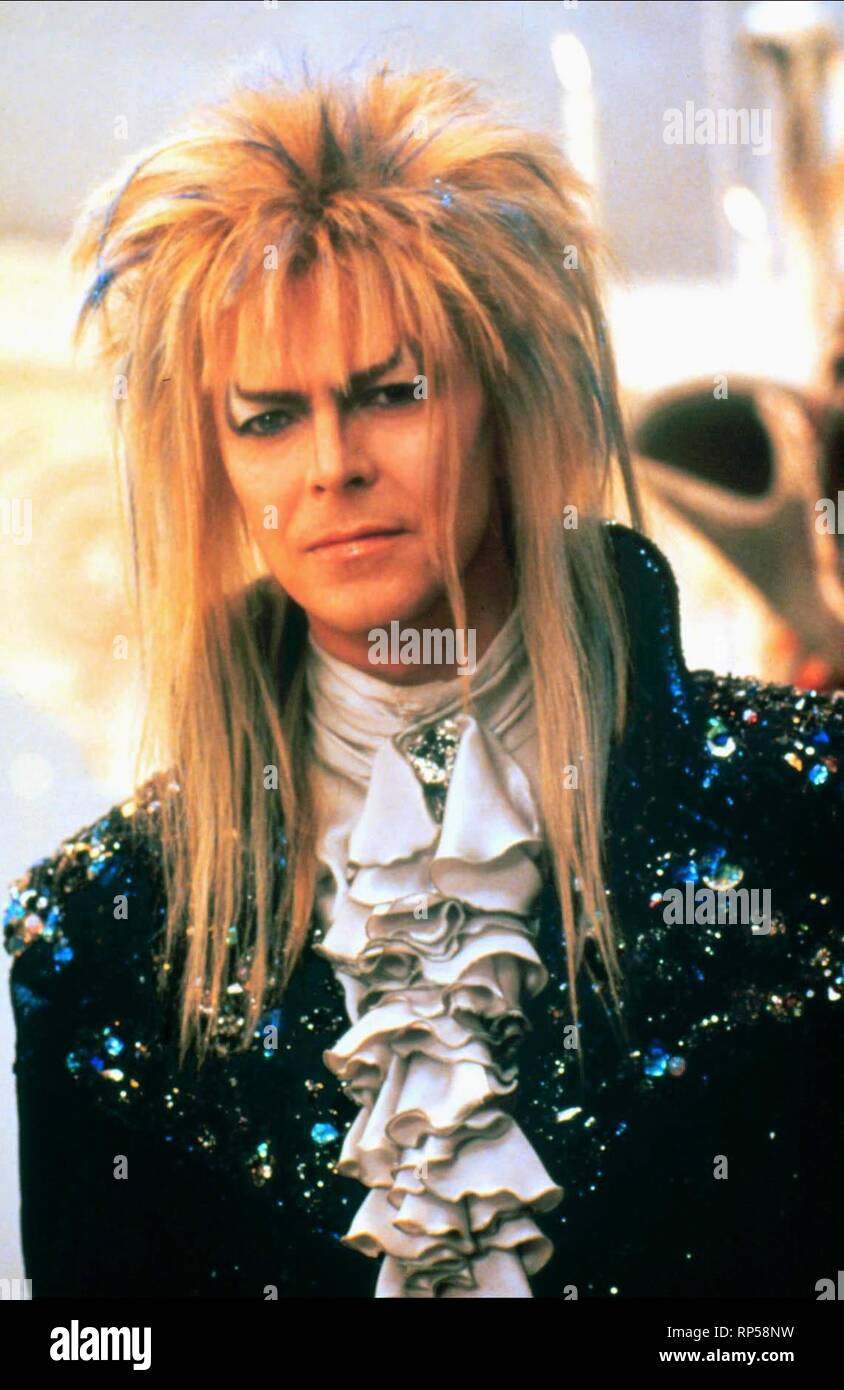 Los Angeles.CA.USA. David Bowie and Jennifer Connelly in (C) TriStar  Pictures film, Labyrinth (1986) Director: Jim Henson Writer: Terry Jones  Source: Fantasy Ref:LMK106-SLIB090720-001 Supplied by LMKMEDIA. Editorial  Only. Landmark Media is not
