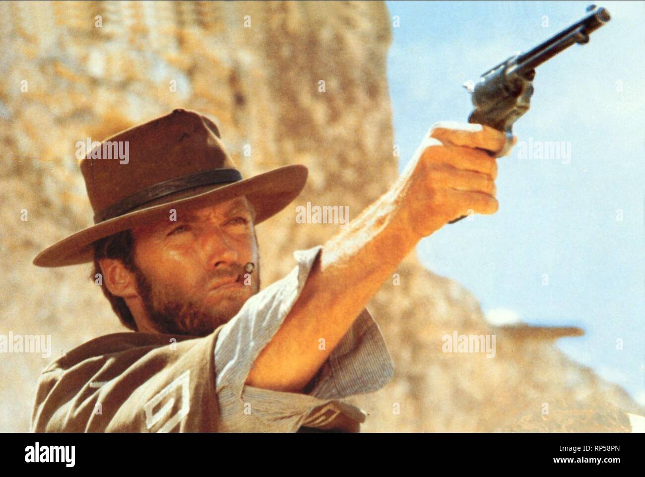 CLINT EASTWOOD, FOR A FEW DOLLARS MORE, 1965 Stock Photo