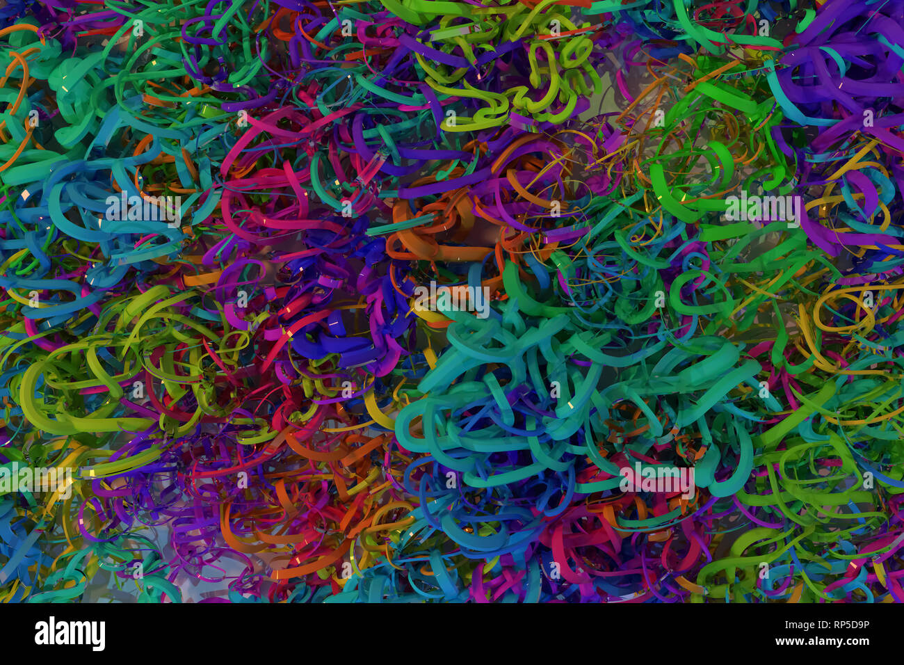 Messy String Map Messy string geometric, illustrations of CGI composition, for graphic ...