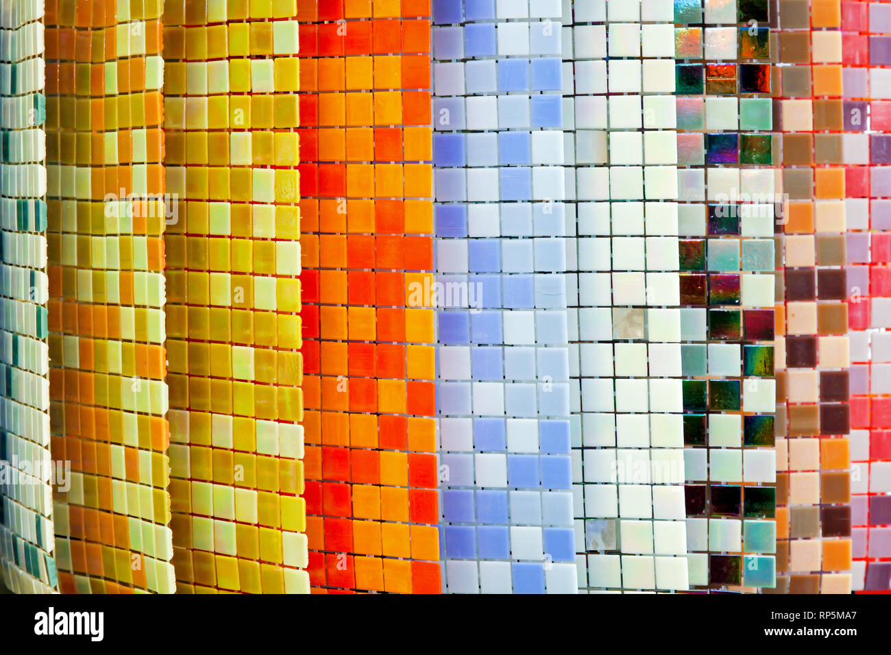 Colorful mosaic tiles hi-res stock photography and images - Alamy