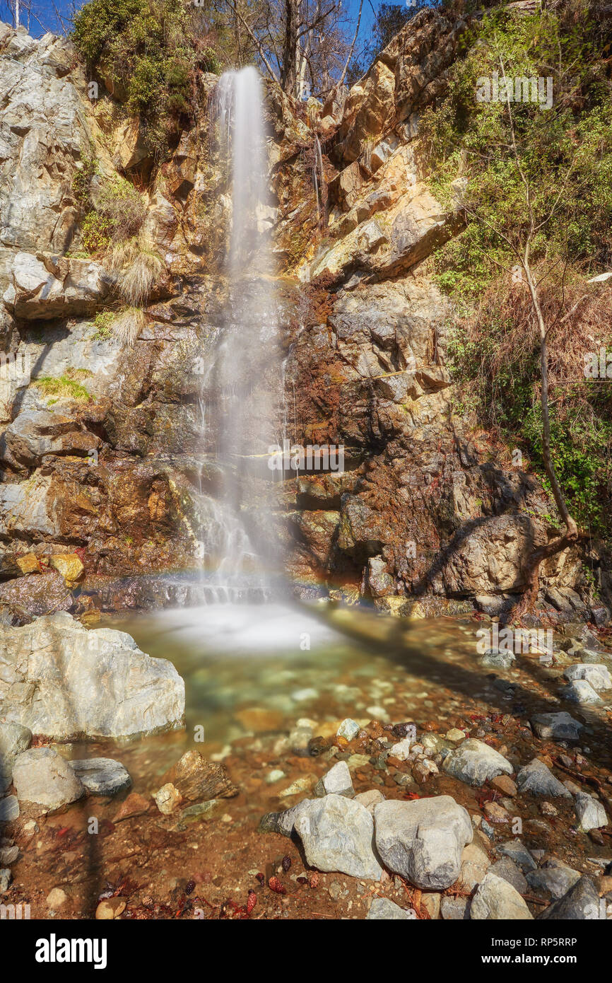Kalidonia Waterfall limassol district hi-res stock photography and images - Alamy