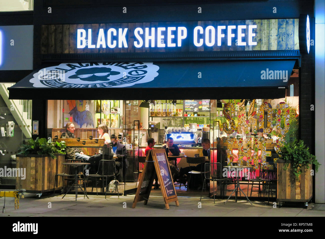 Black Sheep Coffee shop, Southwark, London, England, UK Stock Photo Alamy