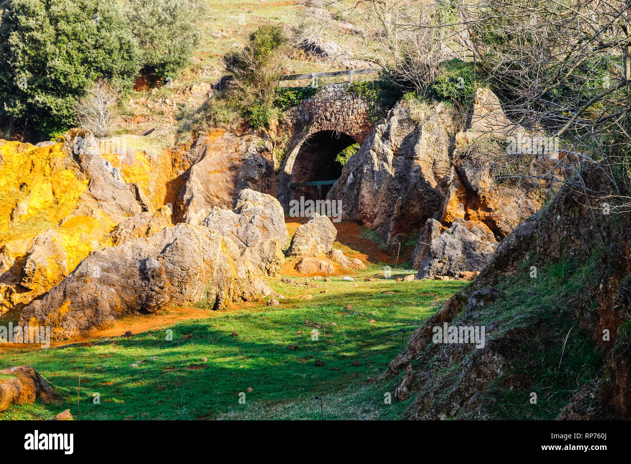 The Cabarceno Natural Park is a nature conservation area located in the  Pisueña valley Stock Photo - Alamy