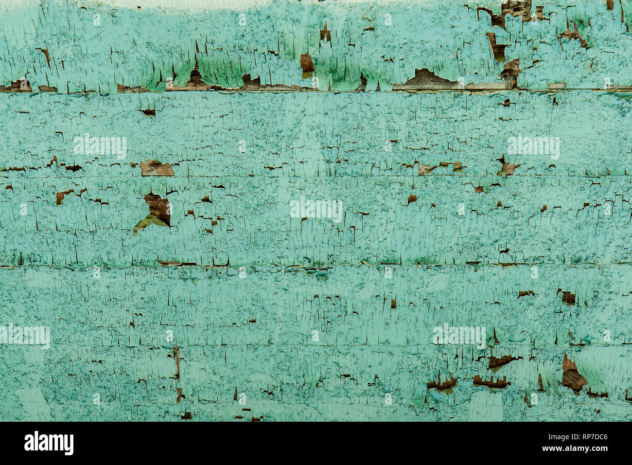 Detail Of Pealing Green Paint From An Old Porch Ceiling
