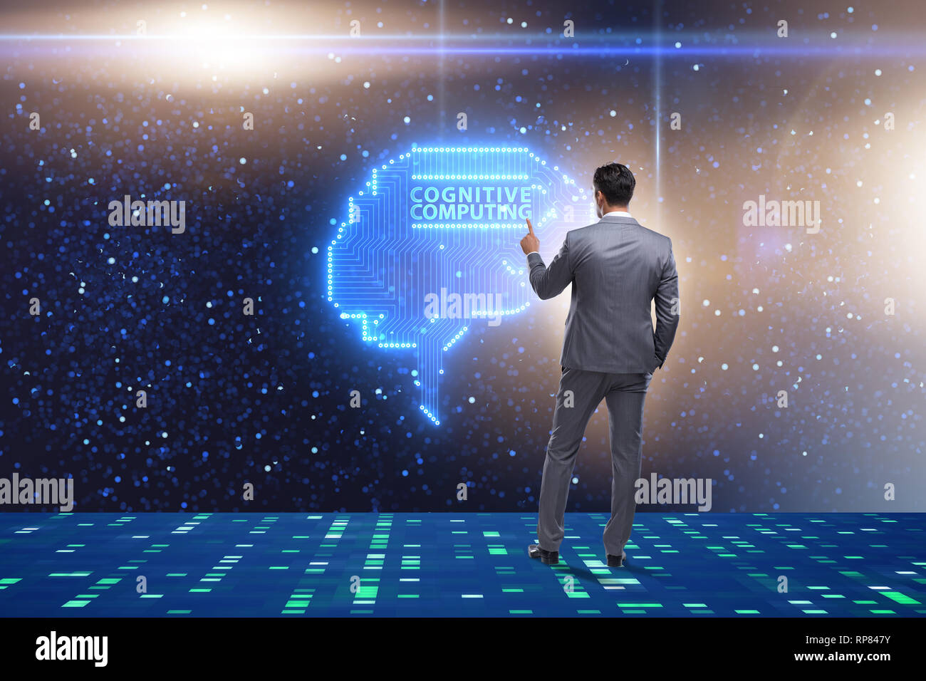 Cognitive computing concept as modern technology Stock Photo - Alamy