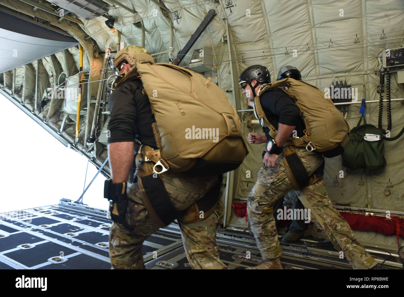 Special forces underwater operations school hires stock photography