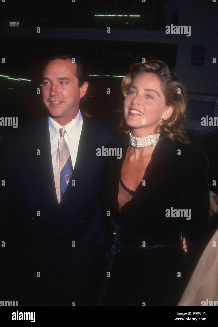 LOS ANGELES, CA - JANUARY 14: Actress Sharon Stone and boyfriend Bill ...