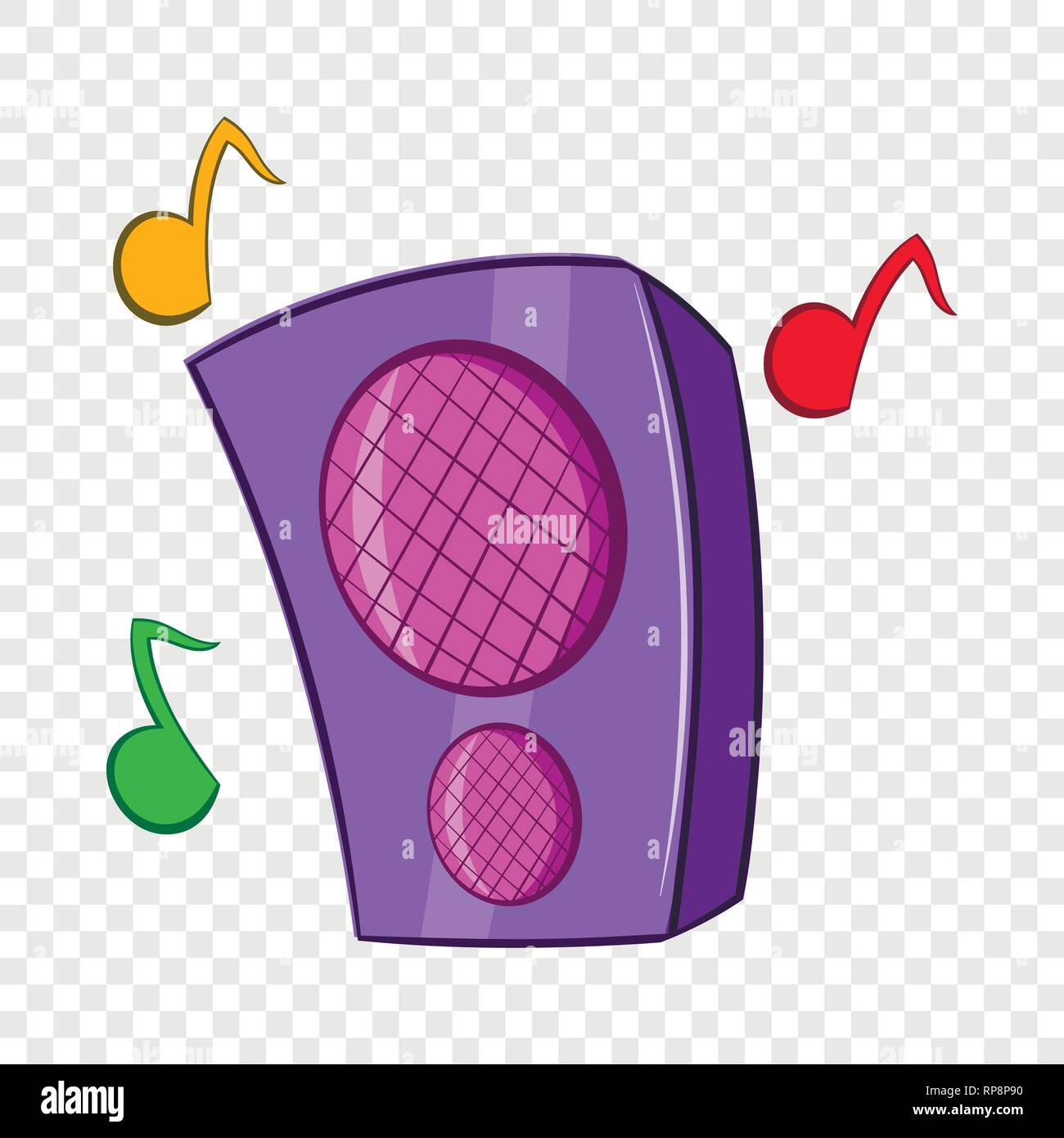 Music column icon, cartoon style Stock Vector Image & Art - Alamy