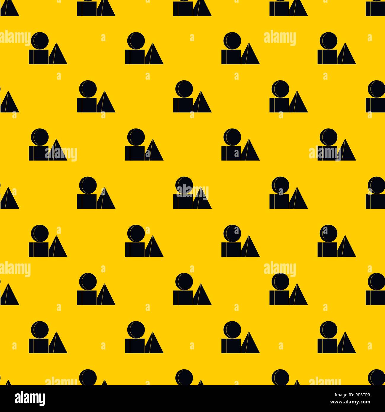 Box of bricks pattern vector Stock Vector Image & Art - Alamy