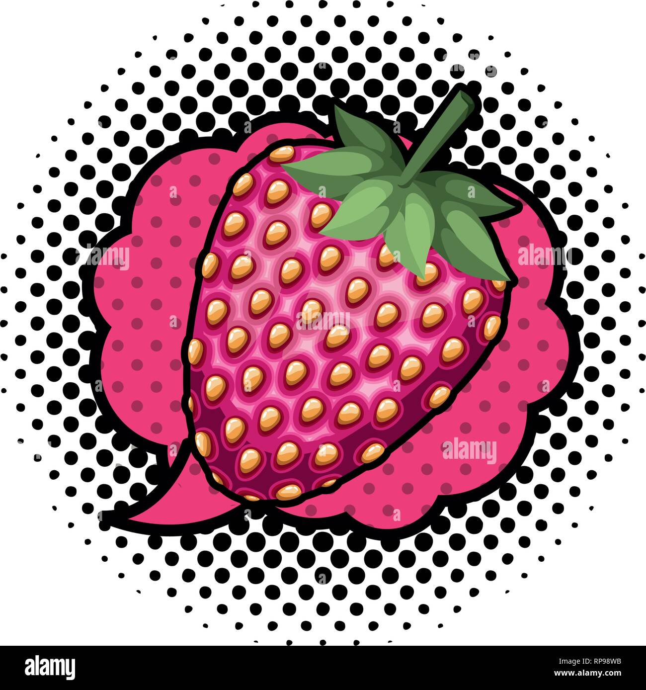 strawberry fruit isolated icon Stock Vector Image & Art - Alamy