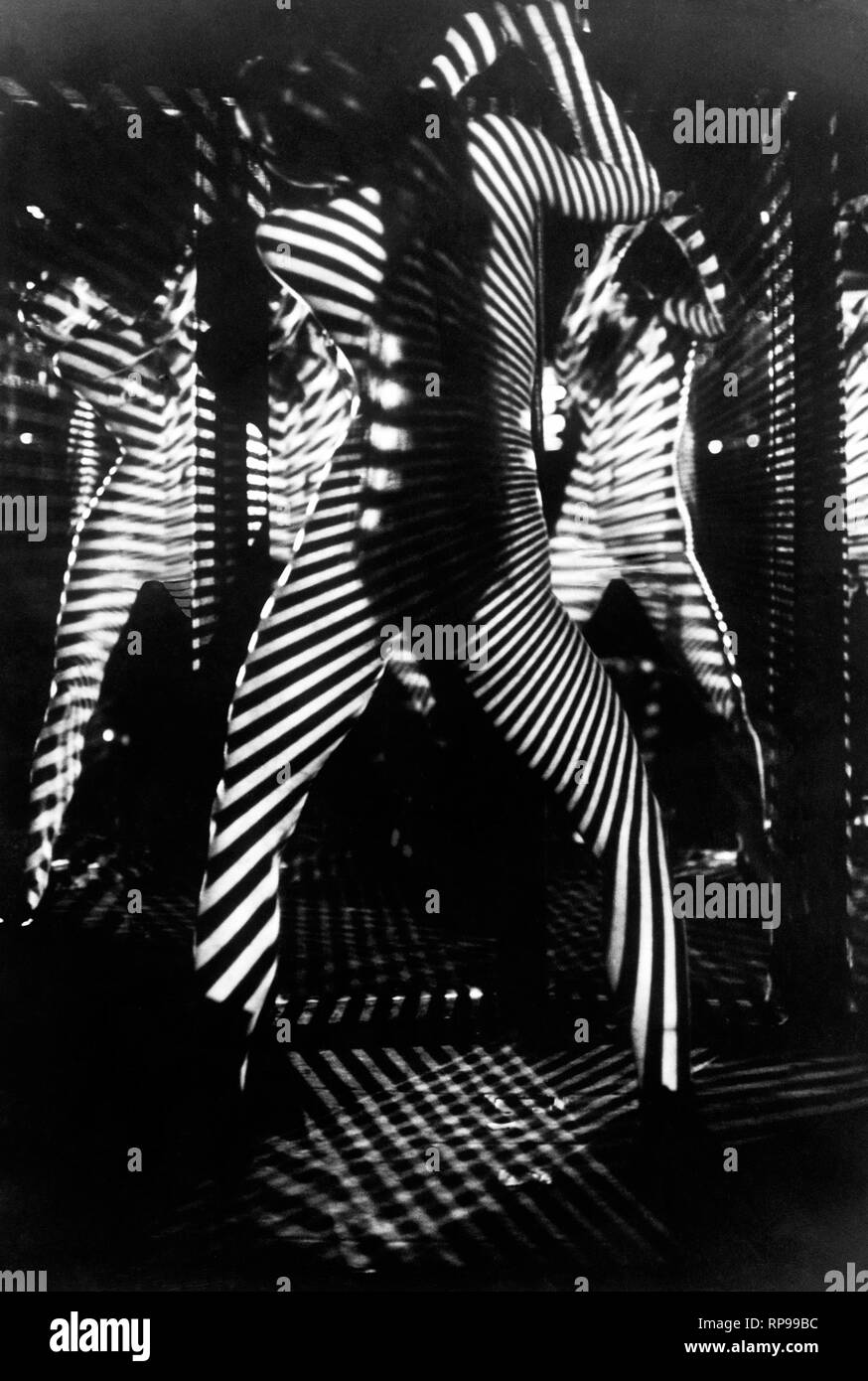 show, crazy horse, paris, france 1970 Stock Photo