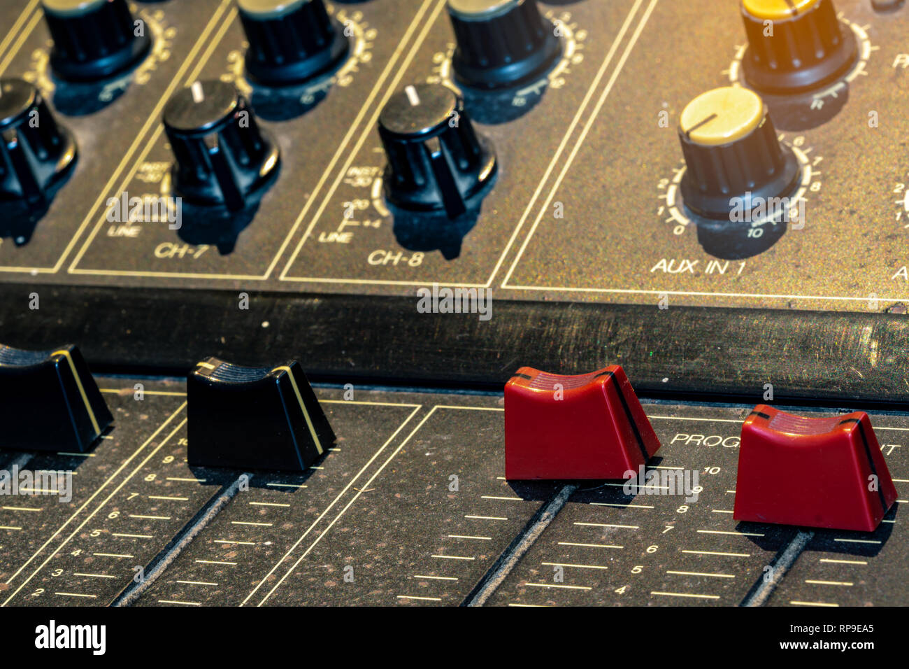 Audio Sound Mixer Console Sound Mixing Desk Music Mixer Control