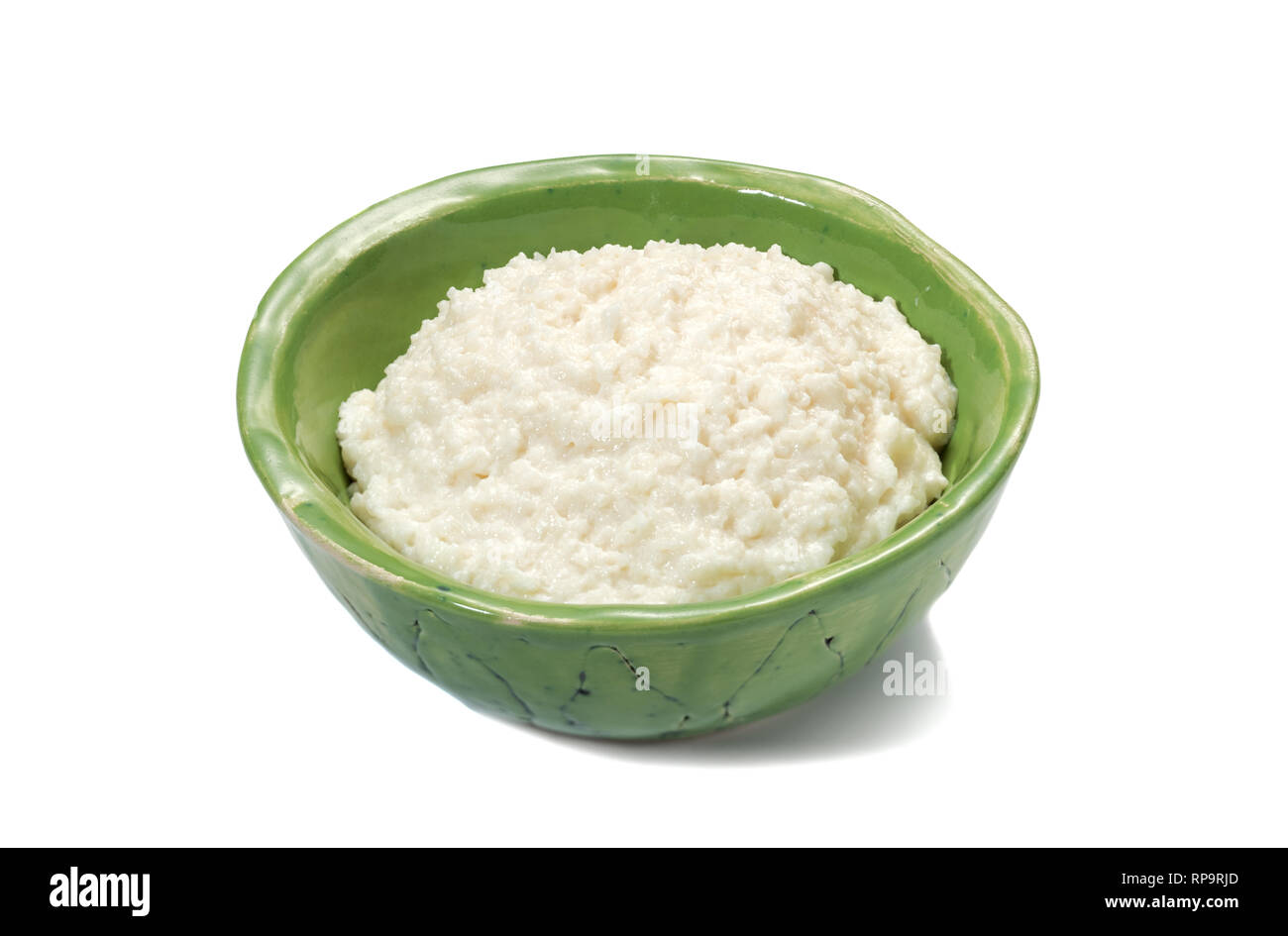 Cheesy Rice Porridge With Greens Recipe