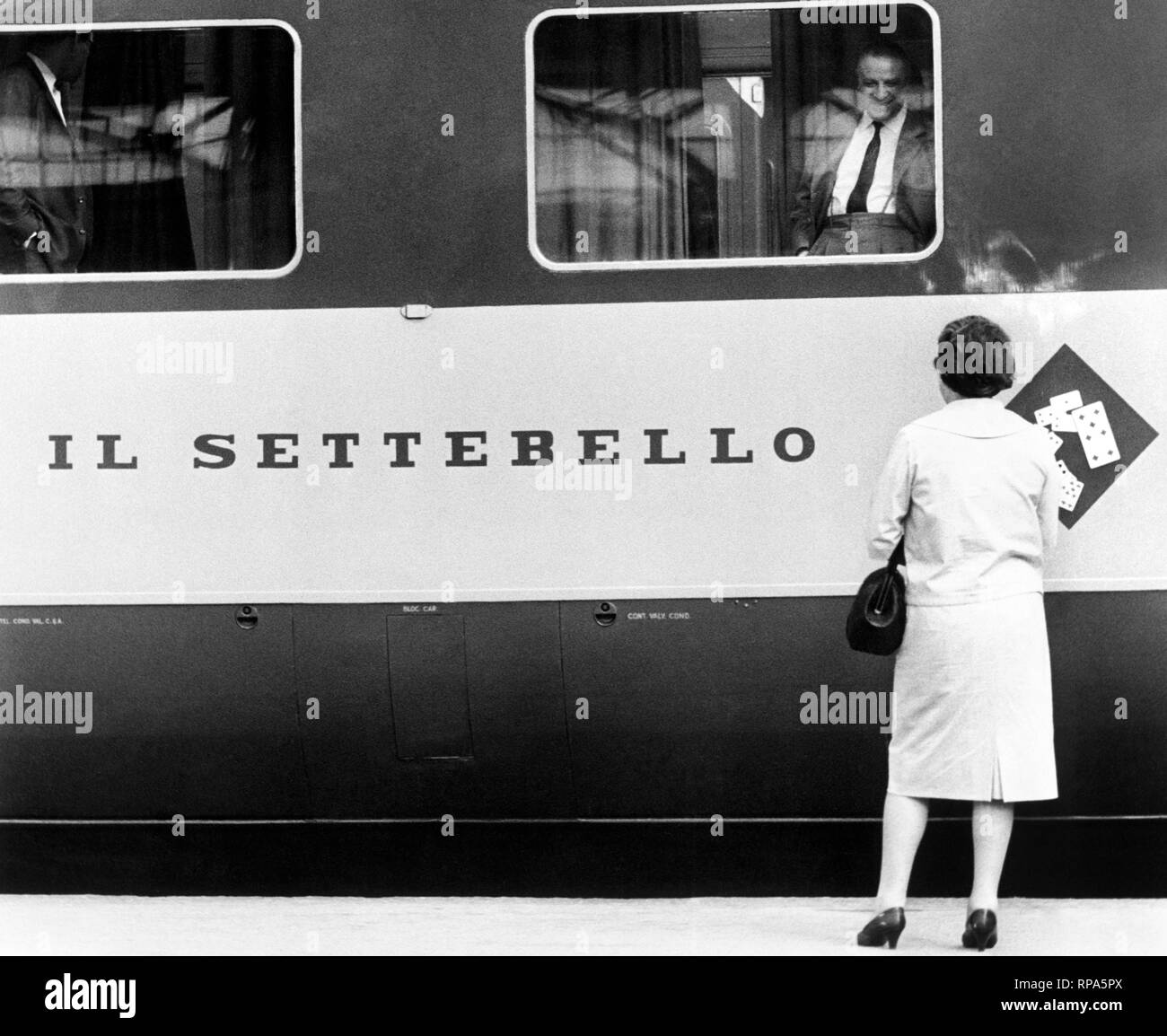 etr 300 settebello, italy 1963 Stock Photo