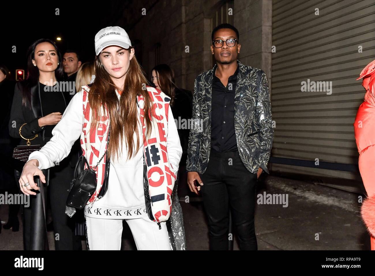 Milan, Italy. 20th Feb, 2019. 2020. Moncler Event arrive in the Photo:  Credit: Independent Photo Agency/Alamy Live News Stock Photo - Alamy