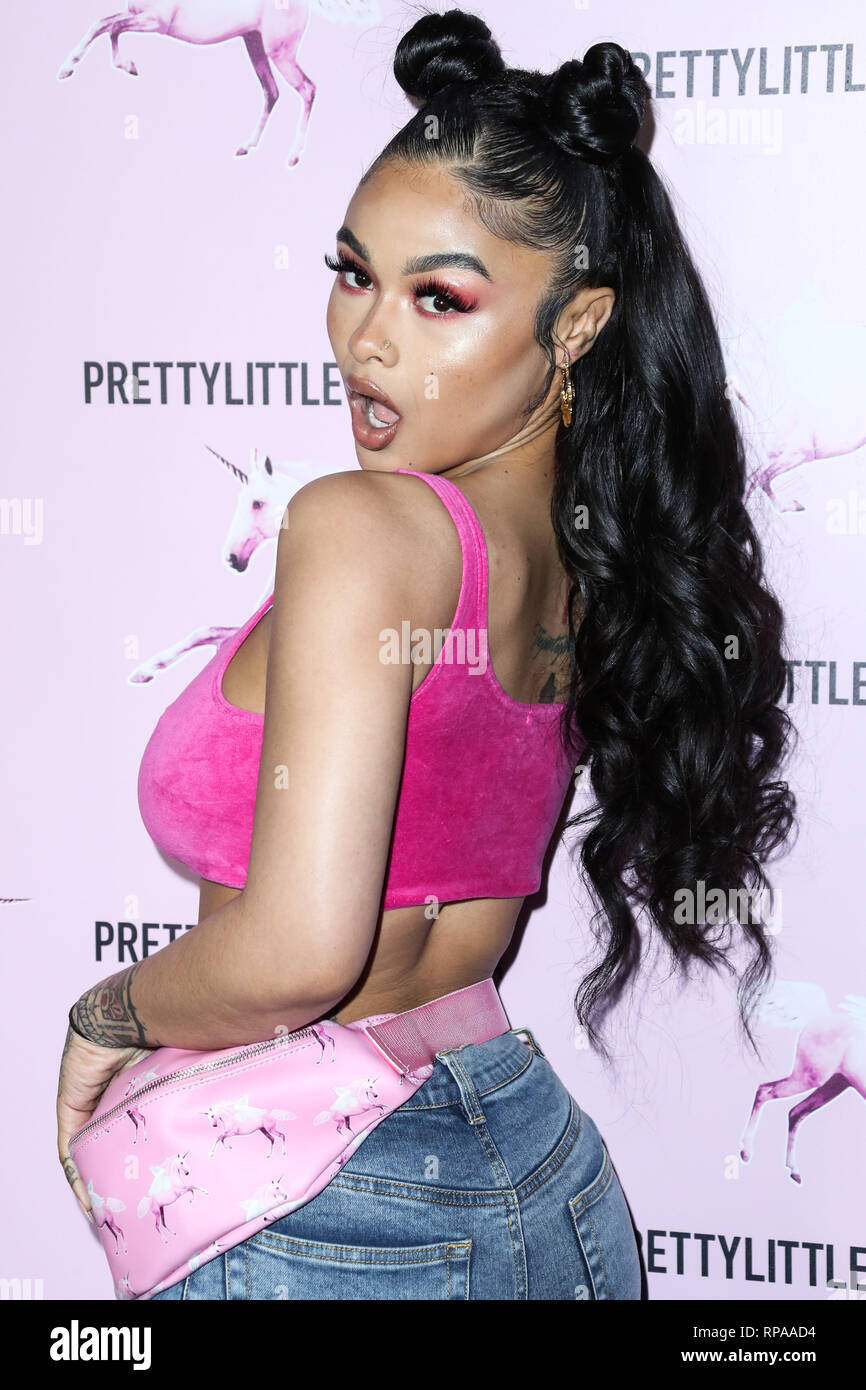 LOS ANGELES, CA, USA - FEBRUARY 20: Actress India Love (India Westbrooks)  arrives at the PrettyLittleThing Los Angeles Office Opening Party held at  the PrettyLittleThing Los Angeles Office on February 20, 2019