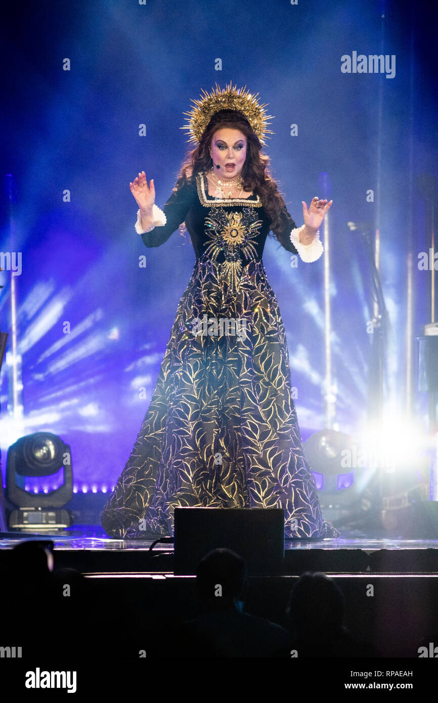 HOLLYWOOD FL FEBRUARY 20 Sarah Brightman Performs During Her Hymn hollywood-fl-february-20-sarah-brightman-performs-during-her-hymn