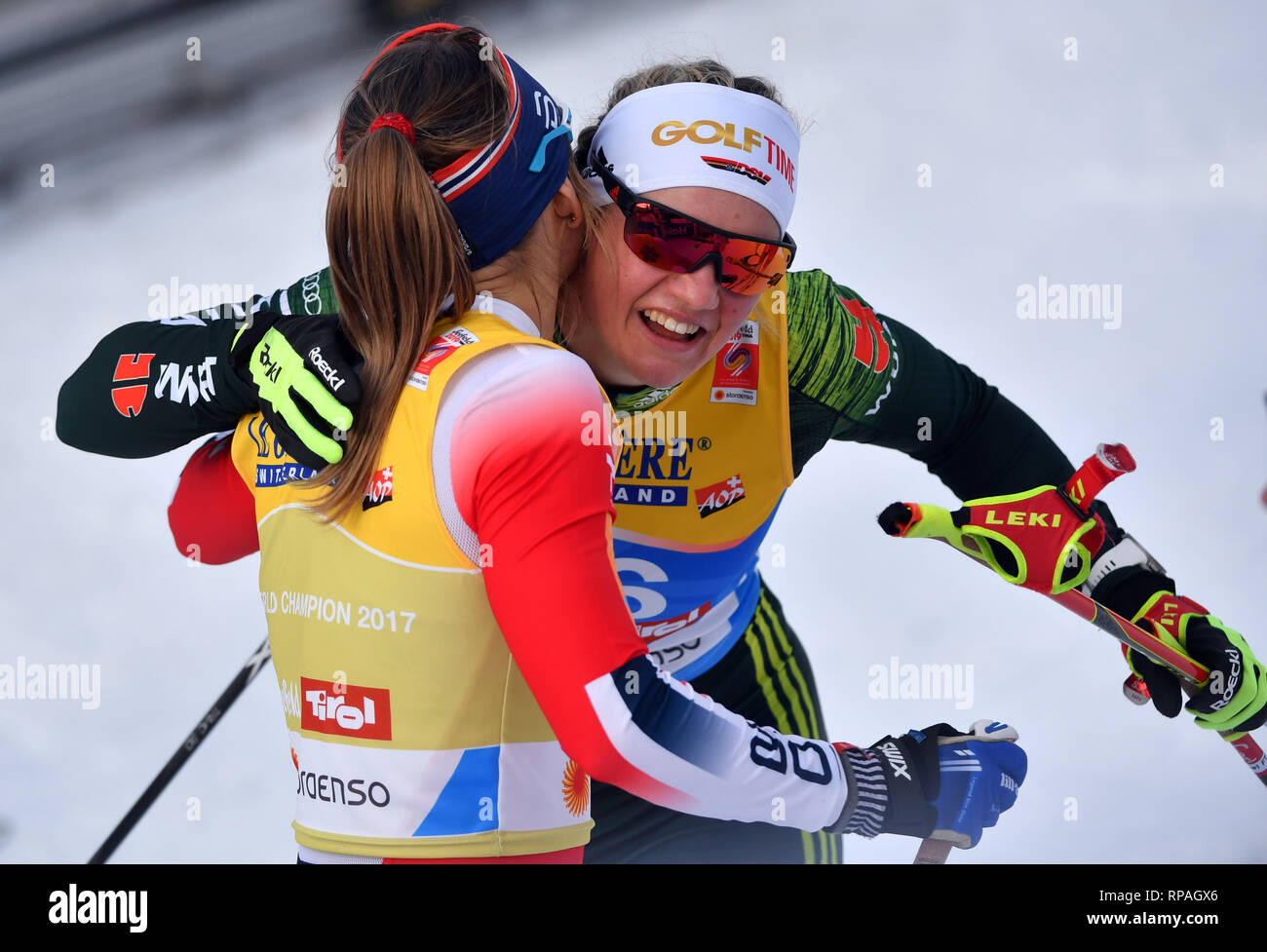 Seefeld, Austria. 21st Feb, 2019. Nordic Skiing, World Championships