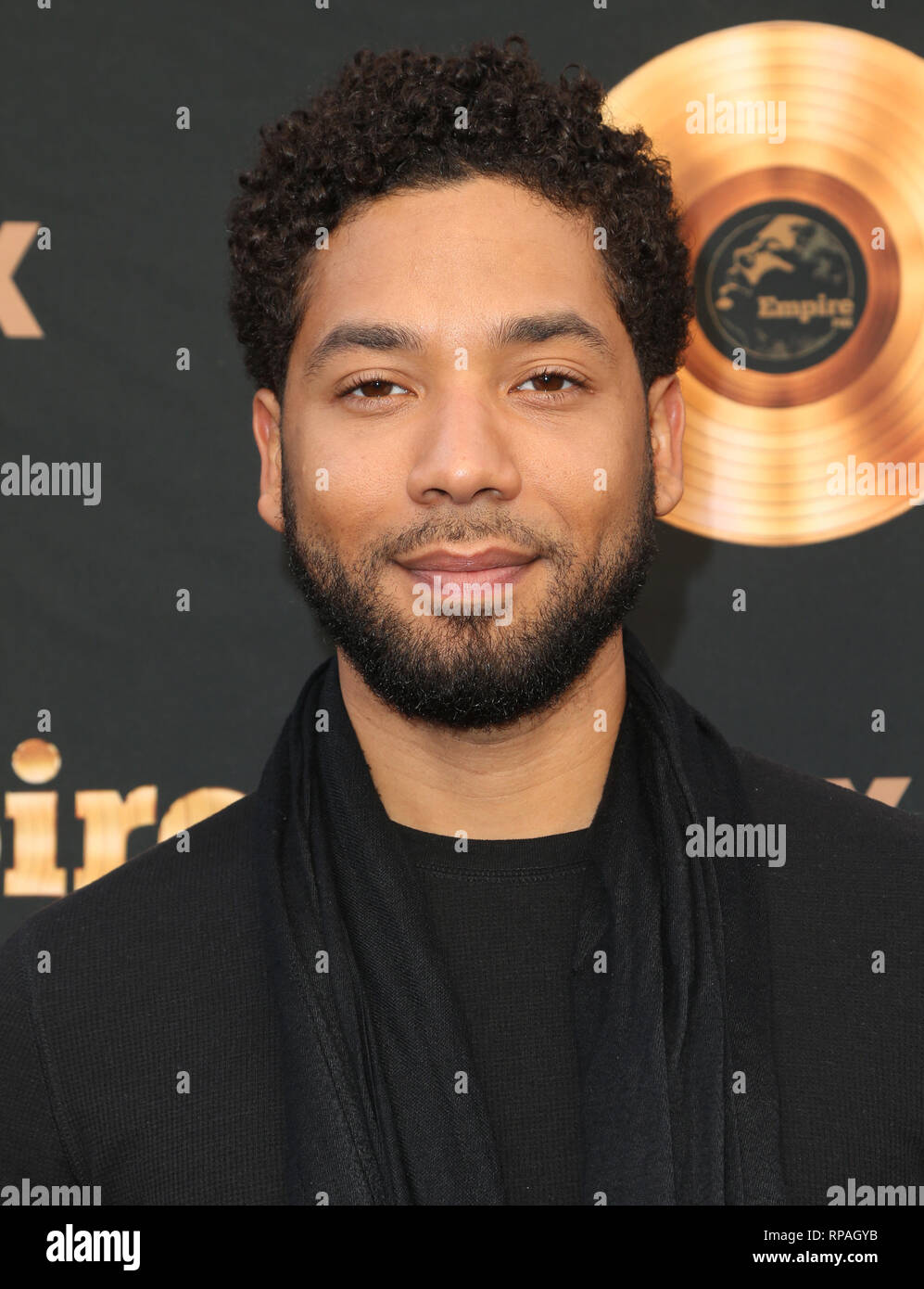 ***FILE PHOTO*** Jussie Smollett arrested for felony disorderly conduct for filing a false police report. Los Angeles, CA - May 20 Jussie Smollett Attending 'Empire' FYC ATAS Event at Skybar at Zanuck Theater at 20th Century Fox Lot On May 20, 2016. Credit: RTNSadou/MediaPunch Stock Photo