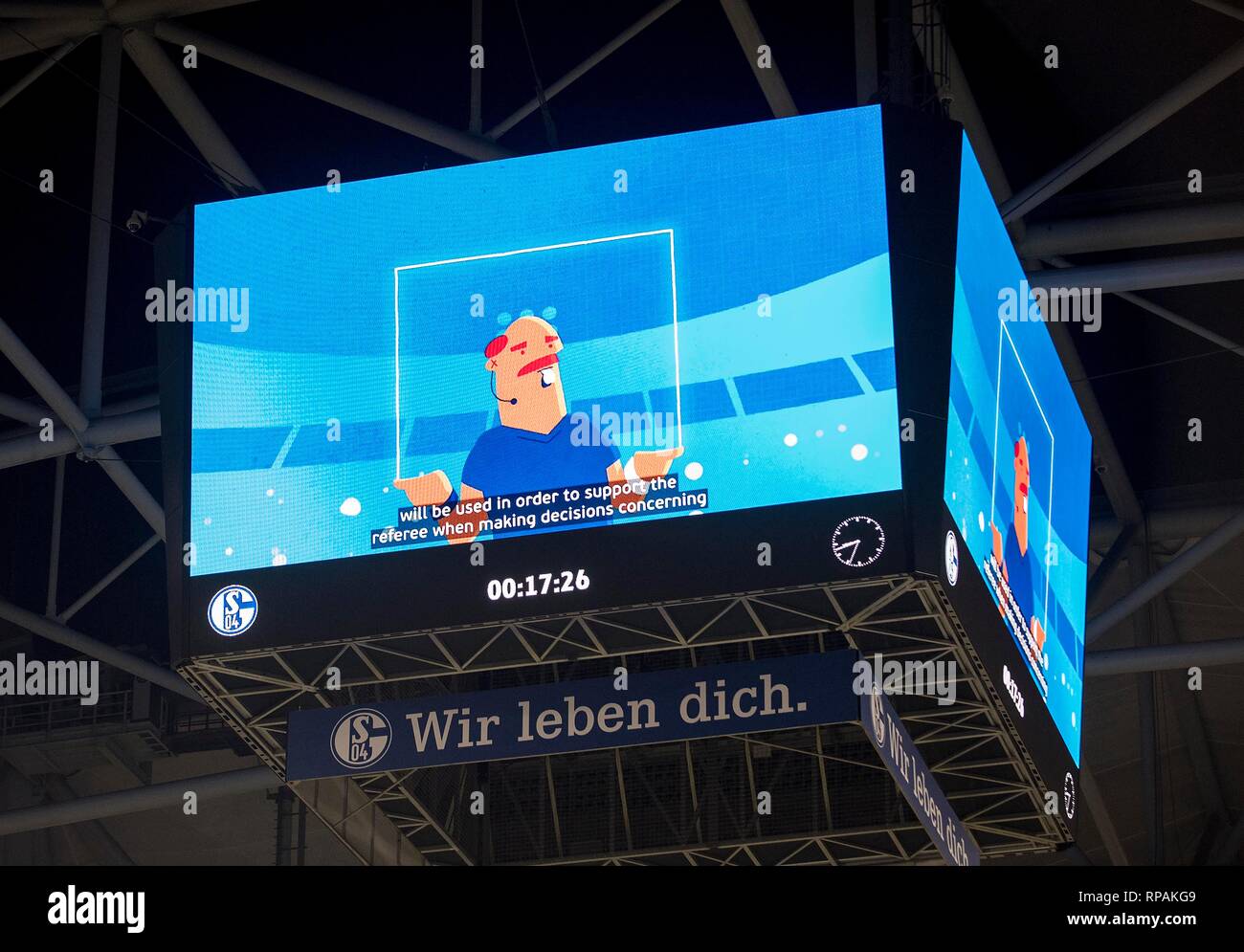 FC SCHALKE 04 LED Panel VIDEO Fußball Sport
